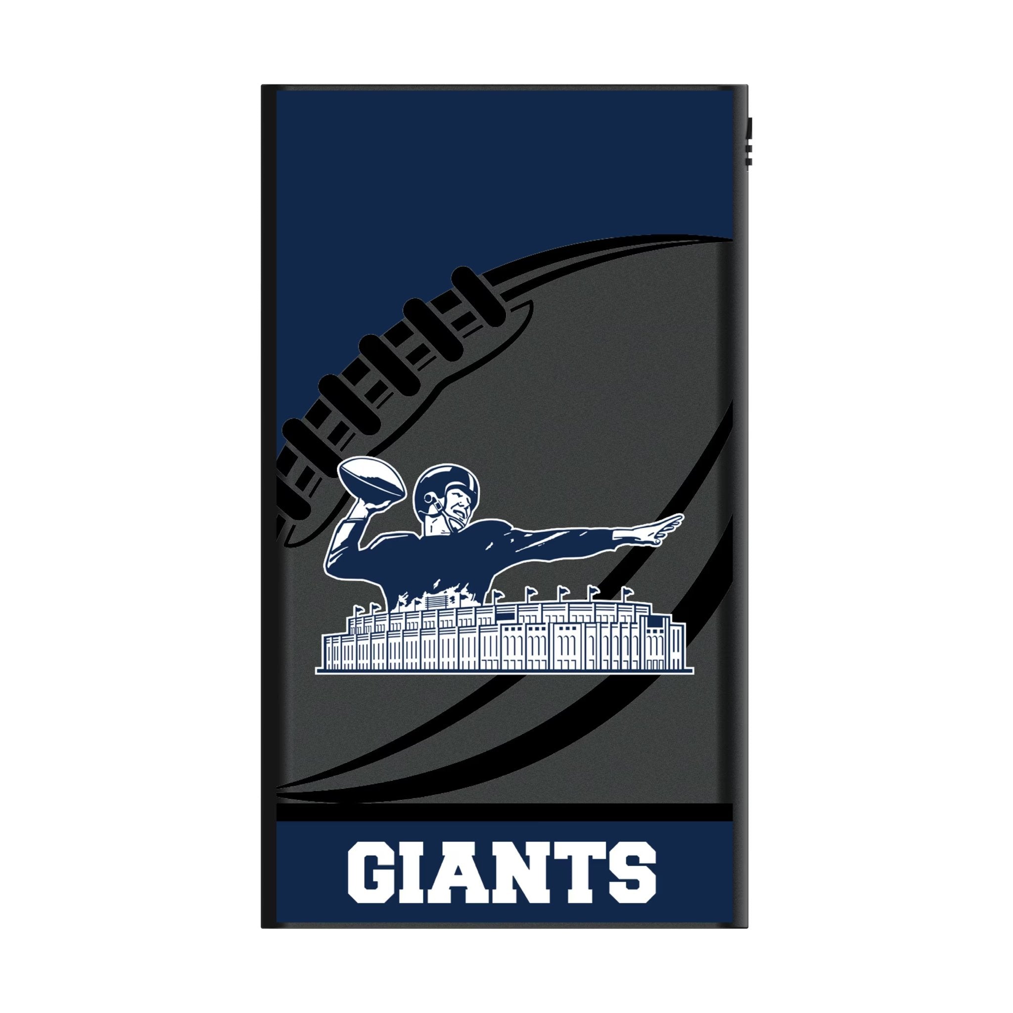 New York Giants 1960-1966 Historic Collection Passtime 5000mAh Flat Powerbank 2