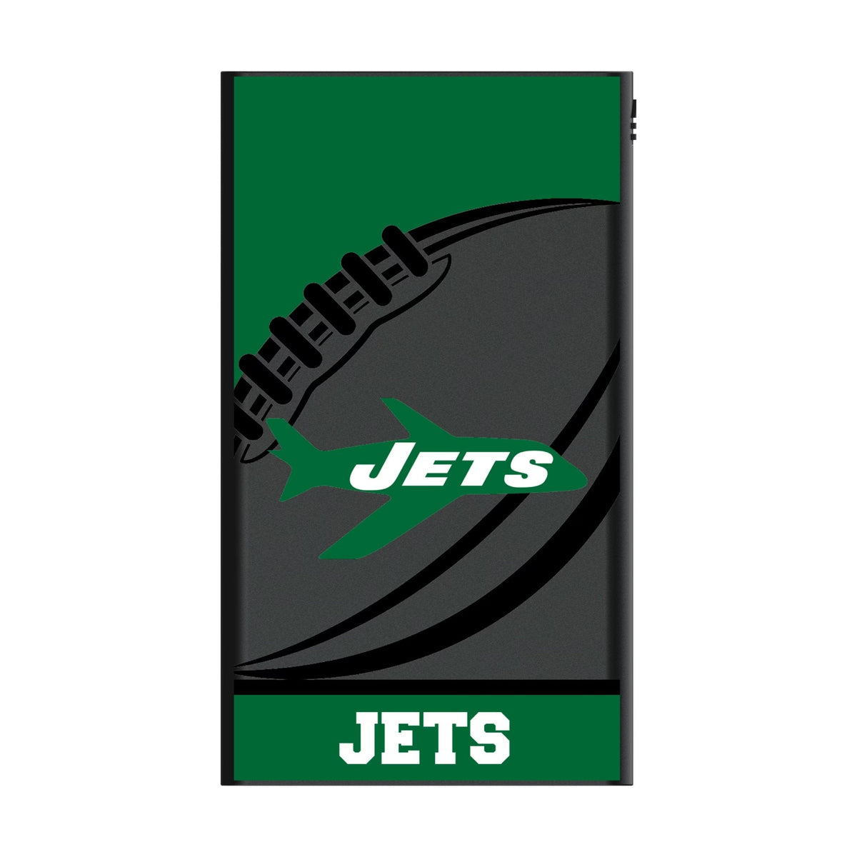New York Jets 1963 Historic Collection Passtime 5000mAh Flat Powerbank 2