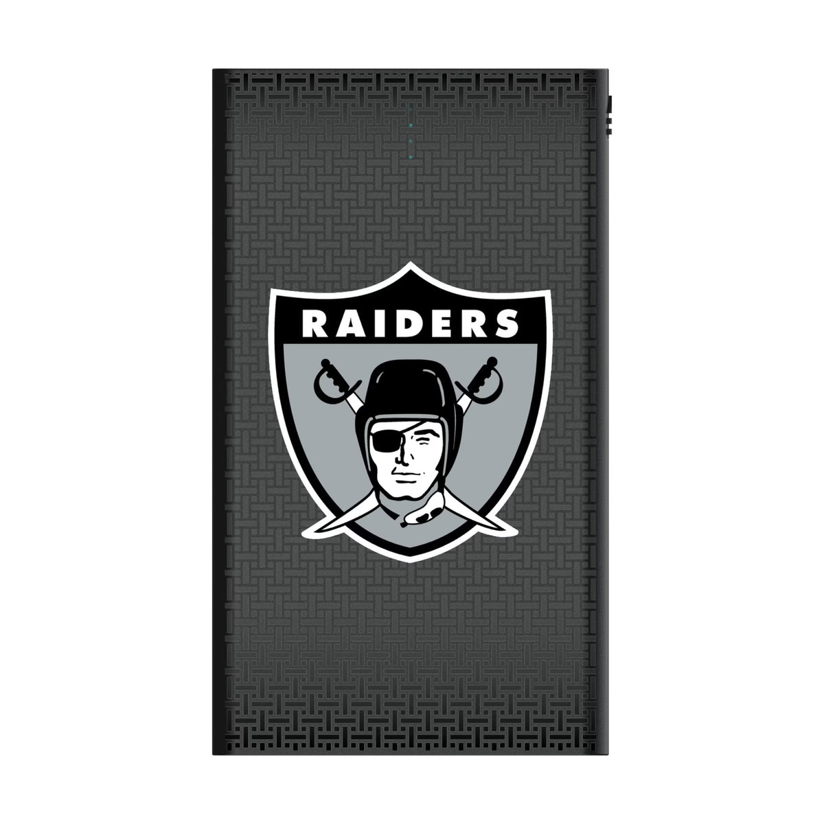 Oakland Raiders 1963 Historic Collection Linen 5000mAh Flat Powerbank