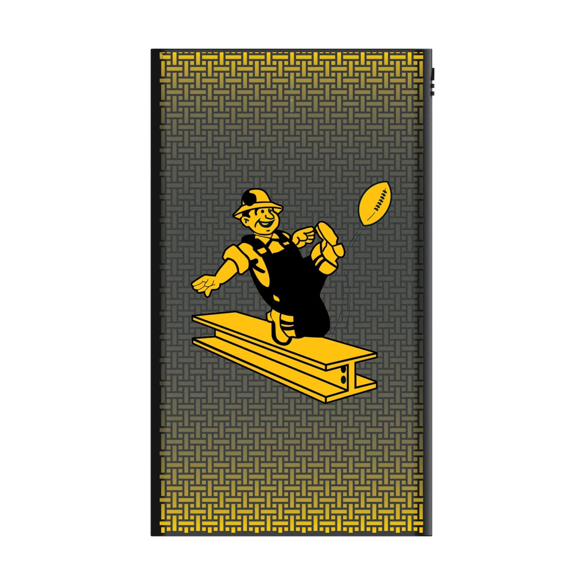 Pittsburgh Steelers 1961 Historic Collection Linen 5000mAh Flat Powerbank 2