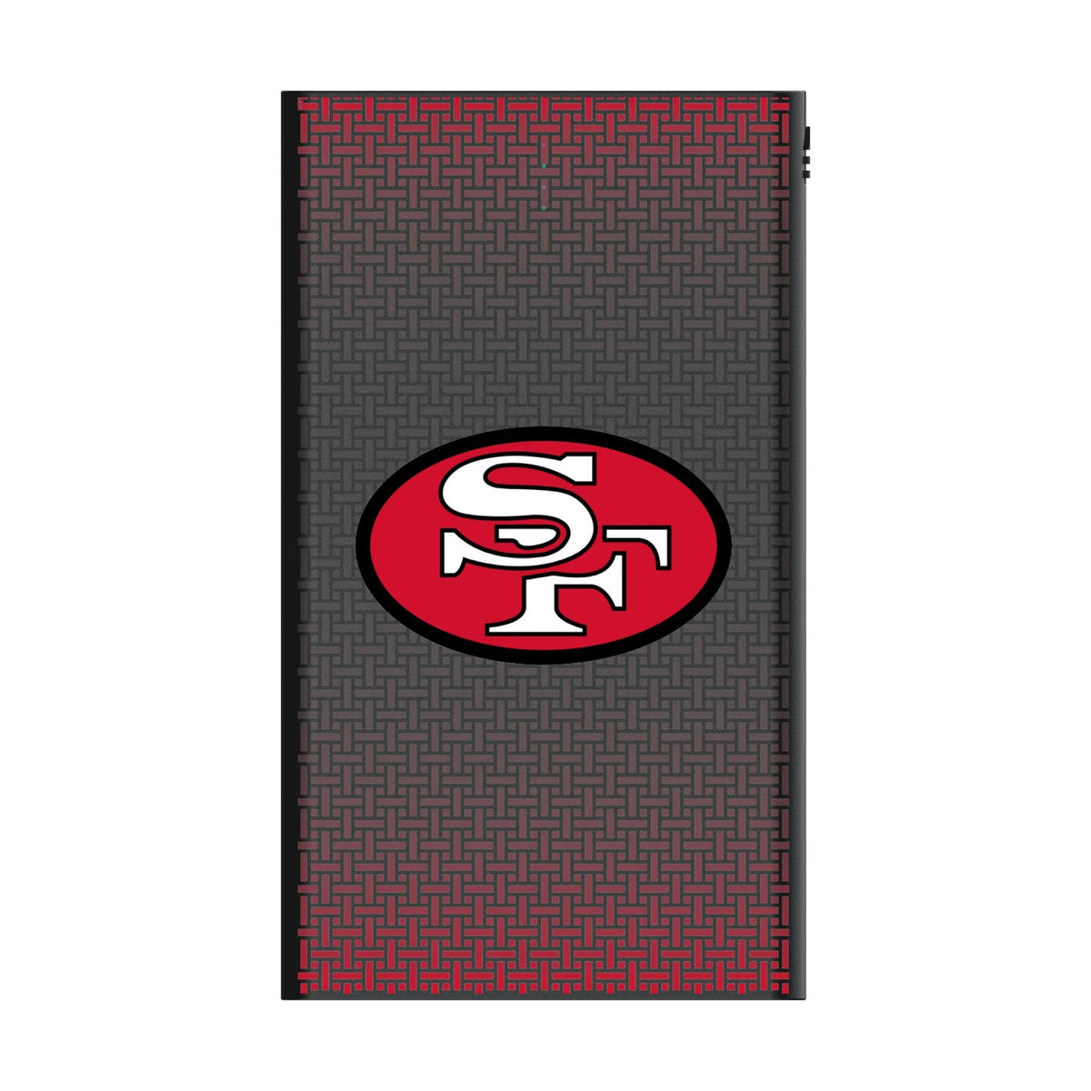 San Francisco 49ers Historic Collection Linen 5000mAh Flat Powerbank