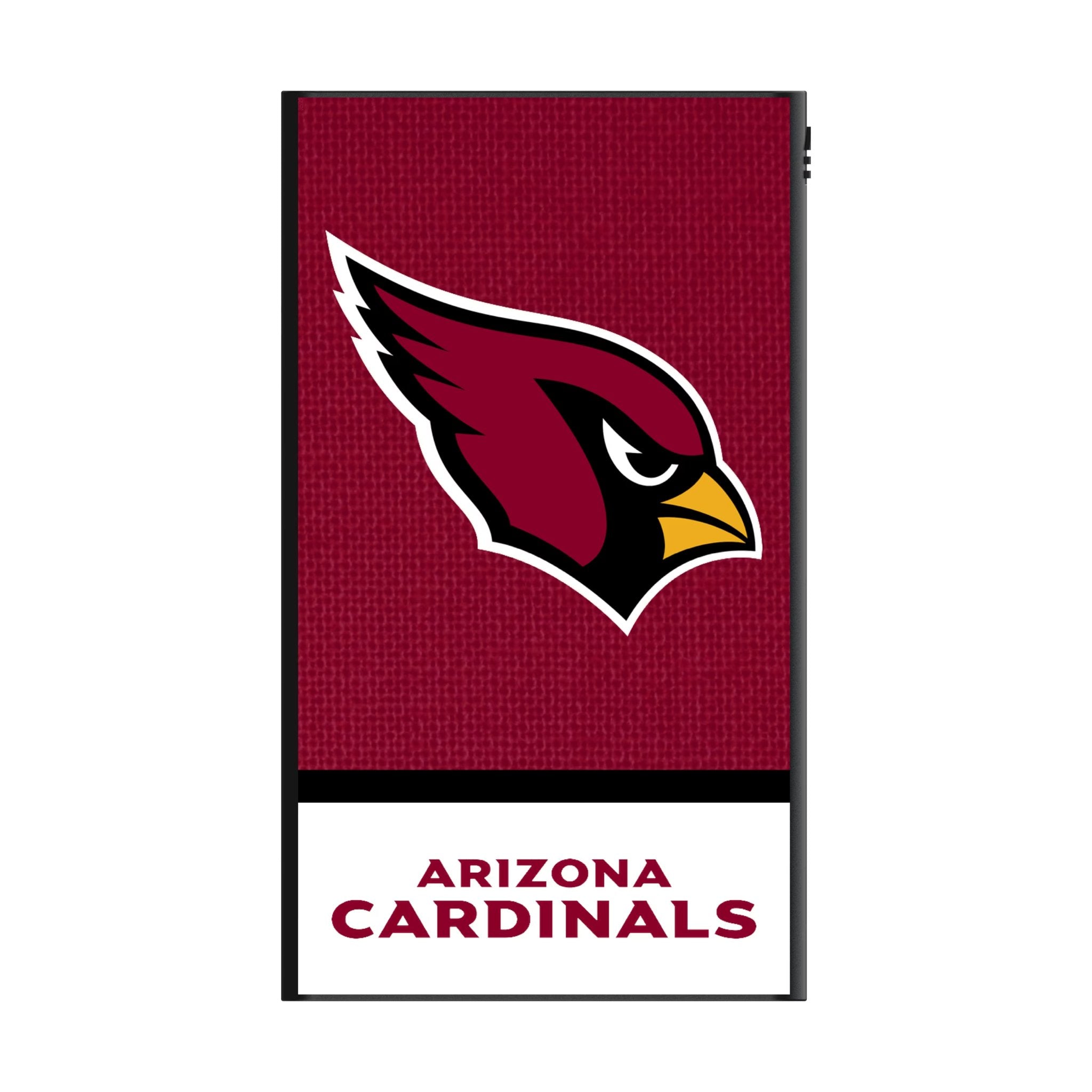 Arizona Cardinals Endzone Solid 5000mAh Flat Powerbank