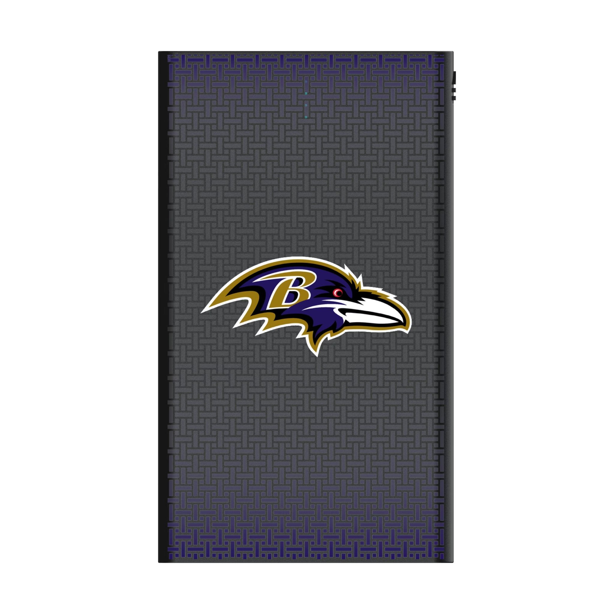 Baltimore Ravens Linen 5000mAh Flat Powerbank 2