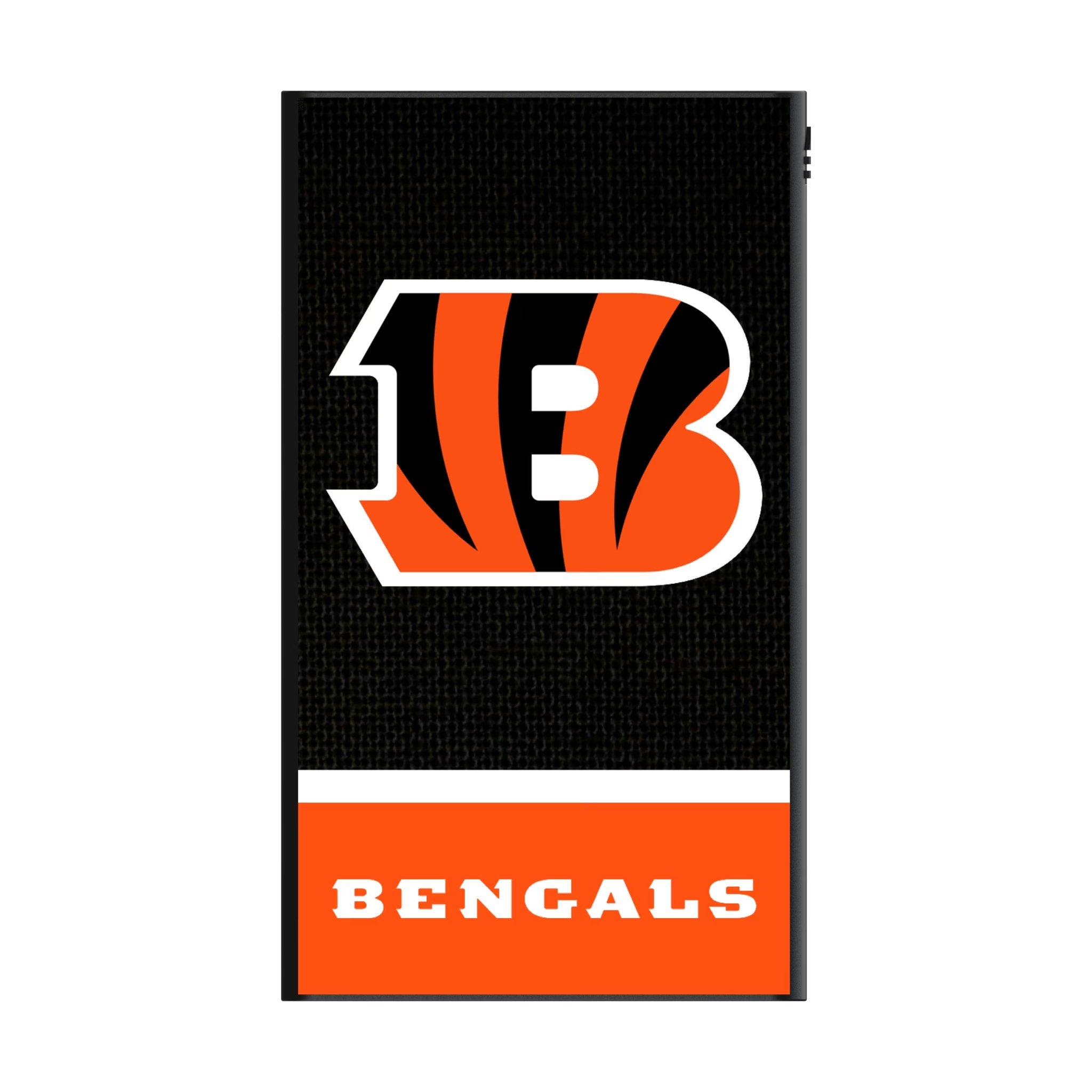 Cincinnati Bengals Endzone Solid 5000mAh Flat Powerbank 2
