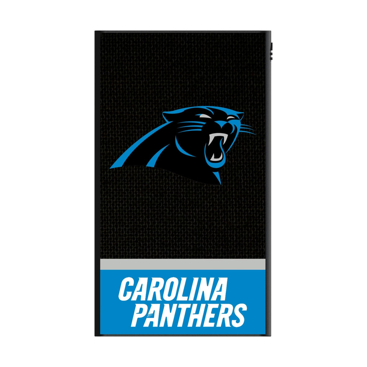 Carolina Panthers Endzone Solid 5000mAh Flat Powerbank 2