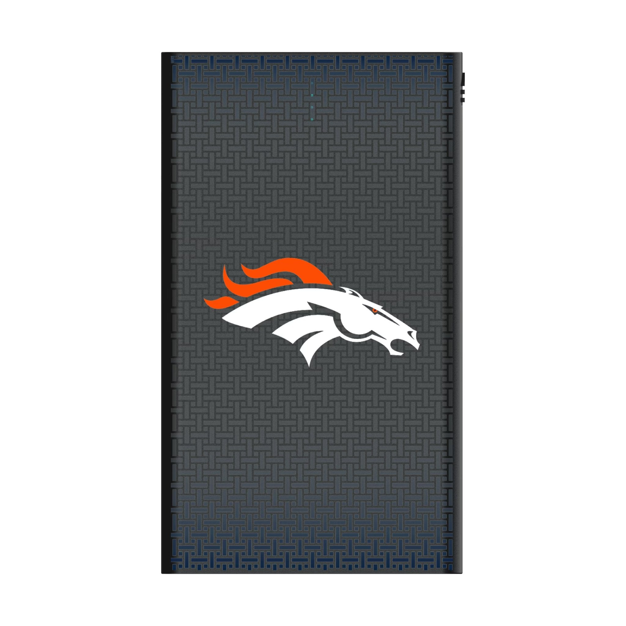 Denver Broncos Linen 5000mAh Flat Powerbank 2