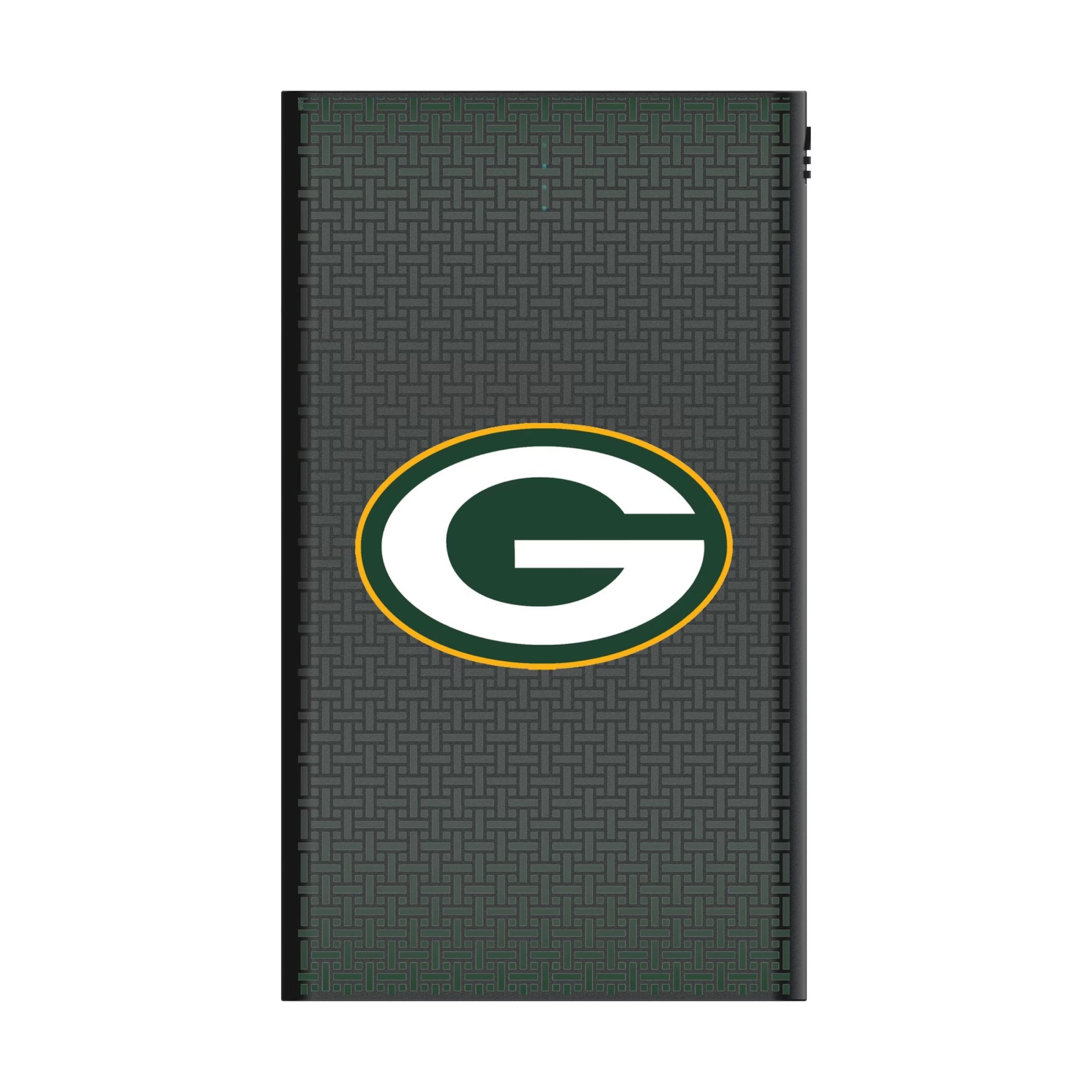 Green Bay Packers Linen 5000mAh Flat Powerbank