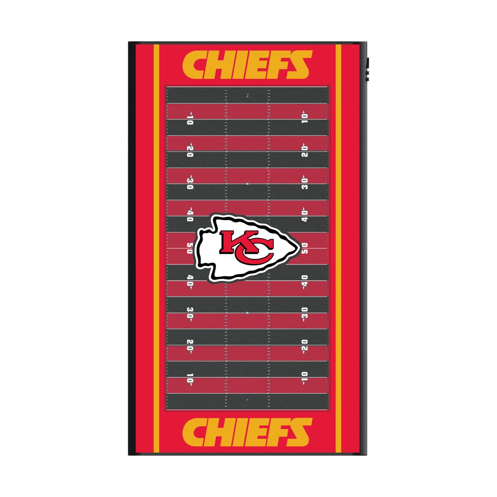 Kansas City Chiefs Field 5000mAh Flat Powerbank 2