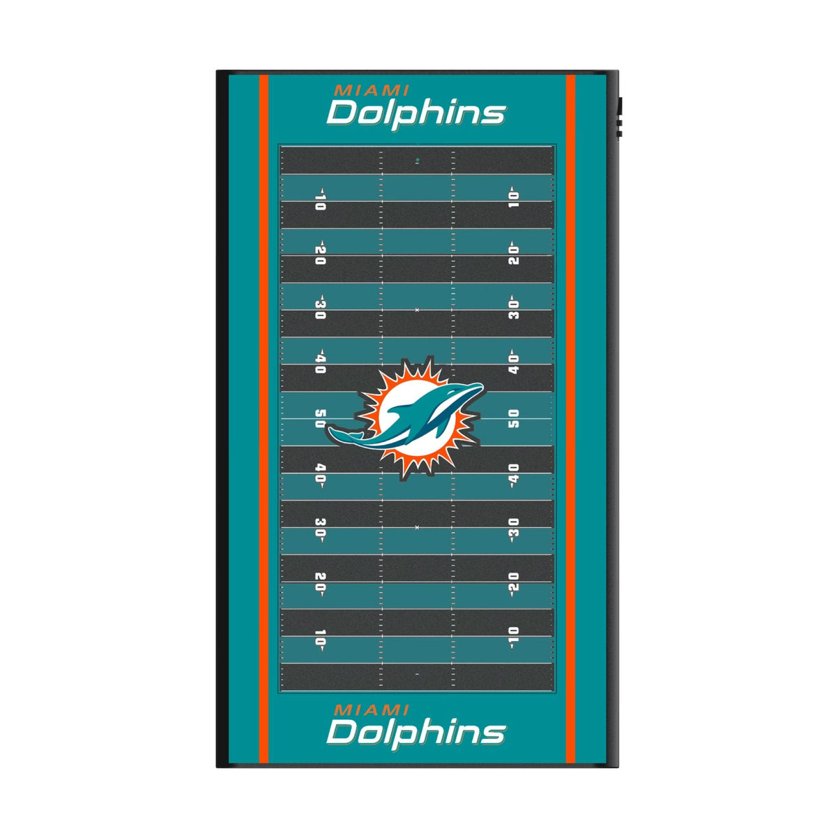 Miami Dolphins Field 5000mAh Flat Powerbank 2