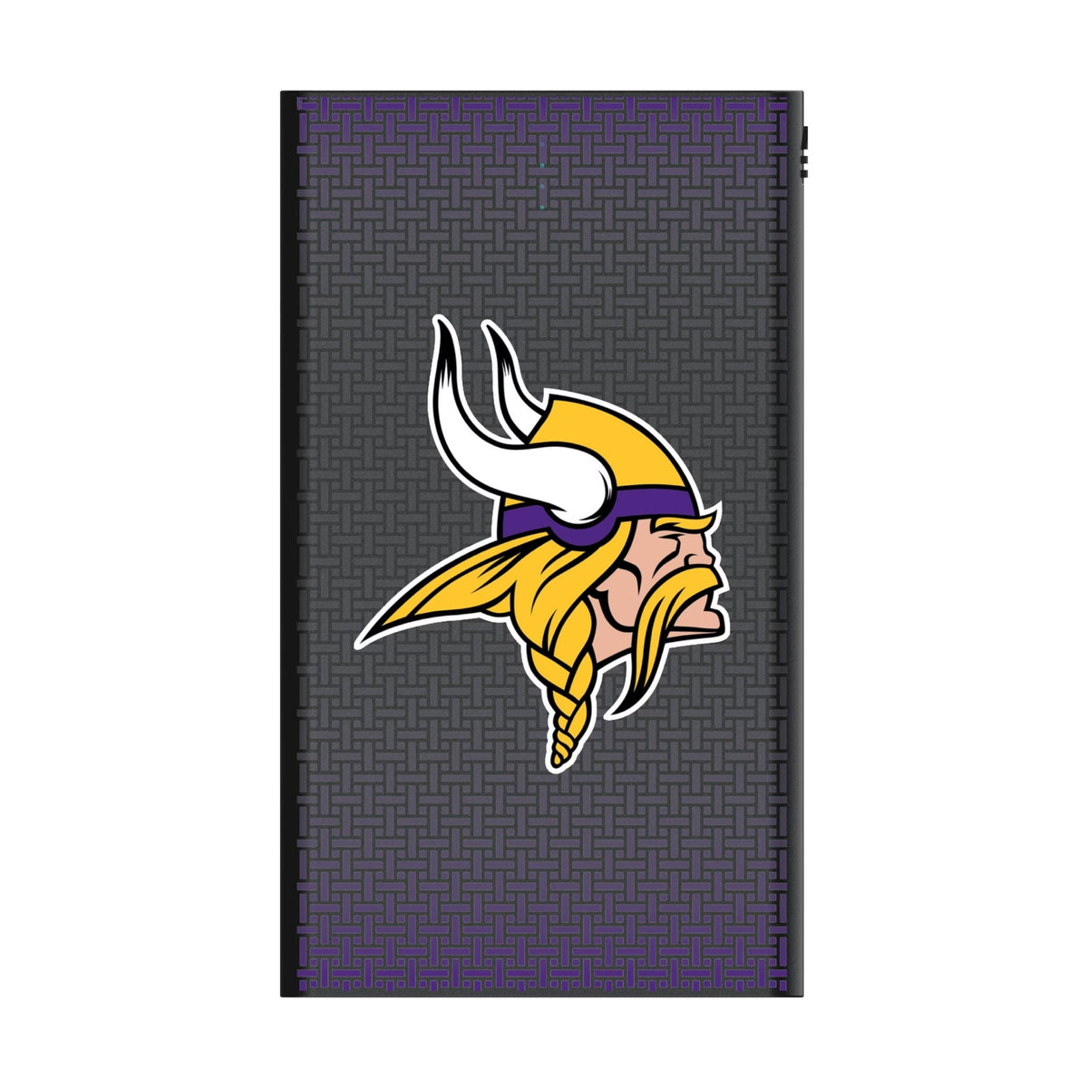 Minnesota Vikings Linen 5000mAh Flat Powerbank 2