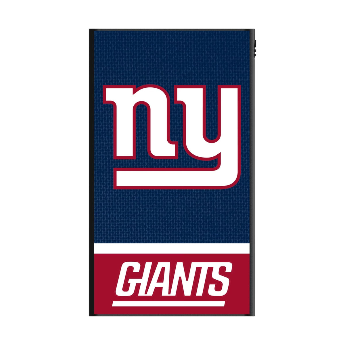 New York Giants Endzone Solid 5000mAh Flat Powerbank 2