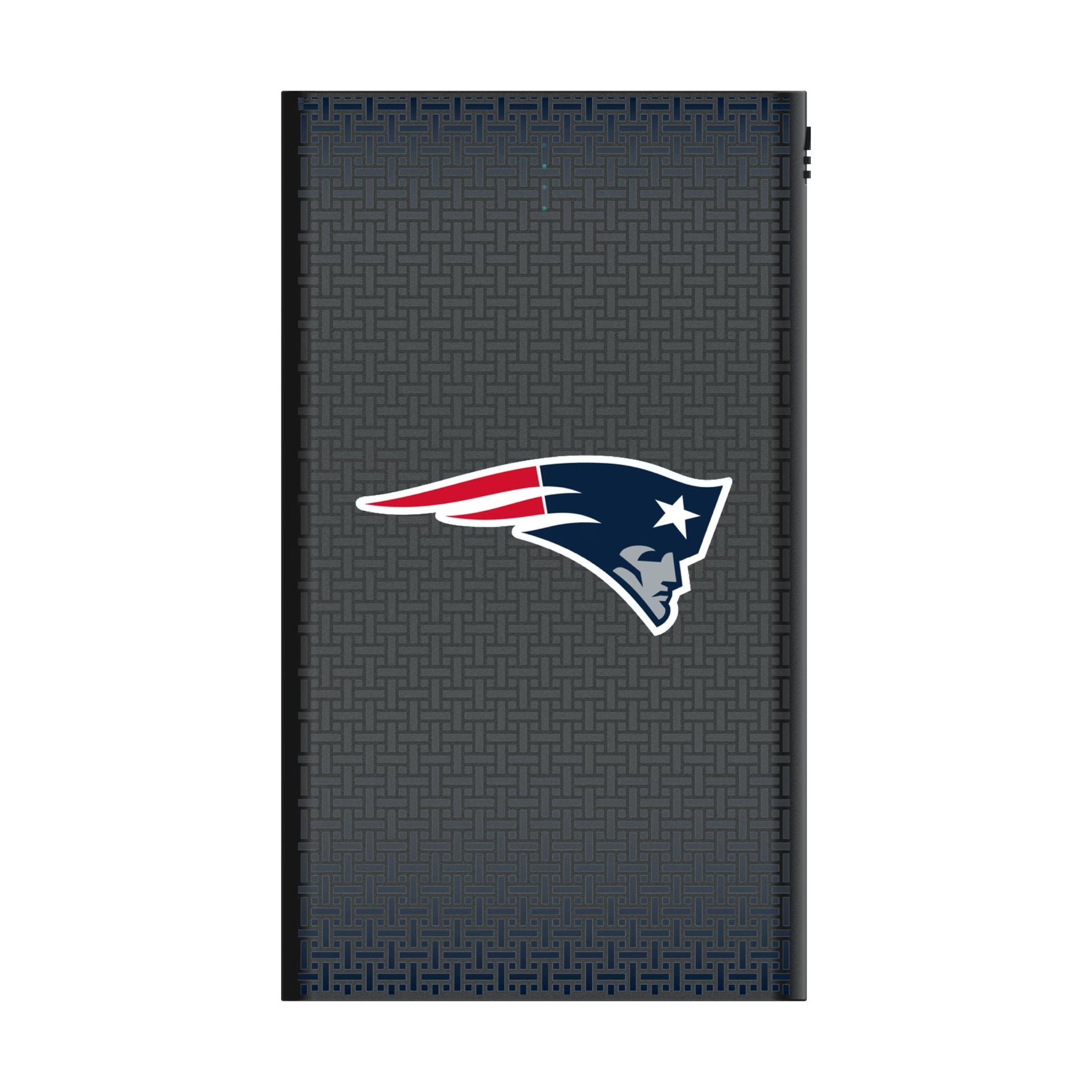 New England Patriots Linen 5000mAh Flat Powerbank 2