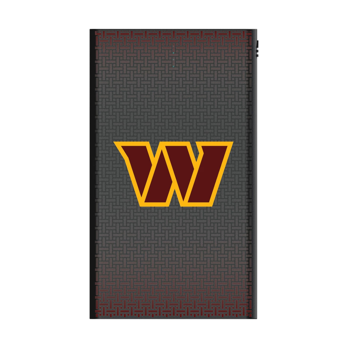 Washington Commanders Linen 5000mAh Flat Powerbank