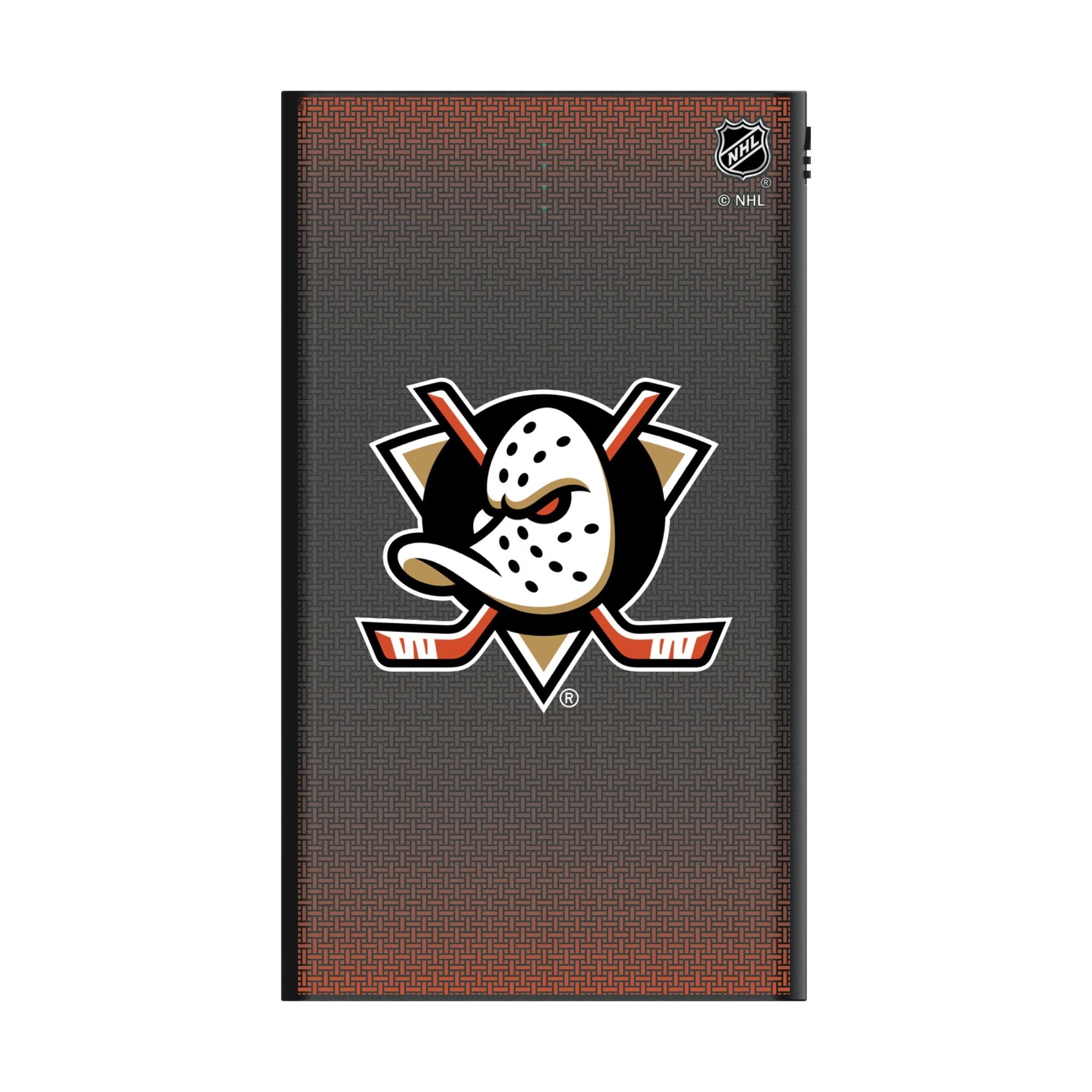 Anaheim Ducks Linen 5000mAh Flat Powerbank 2