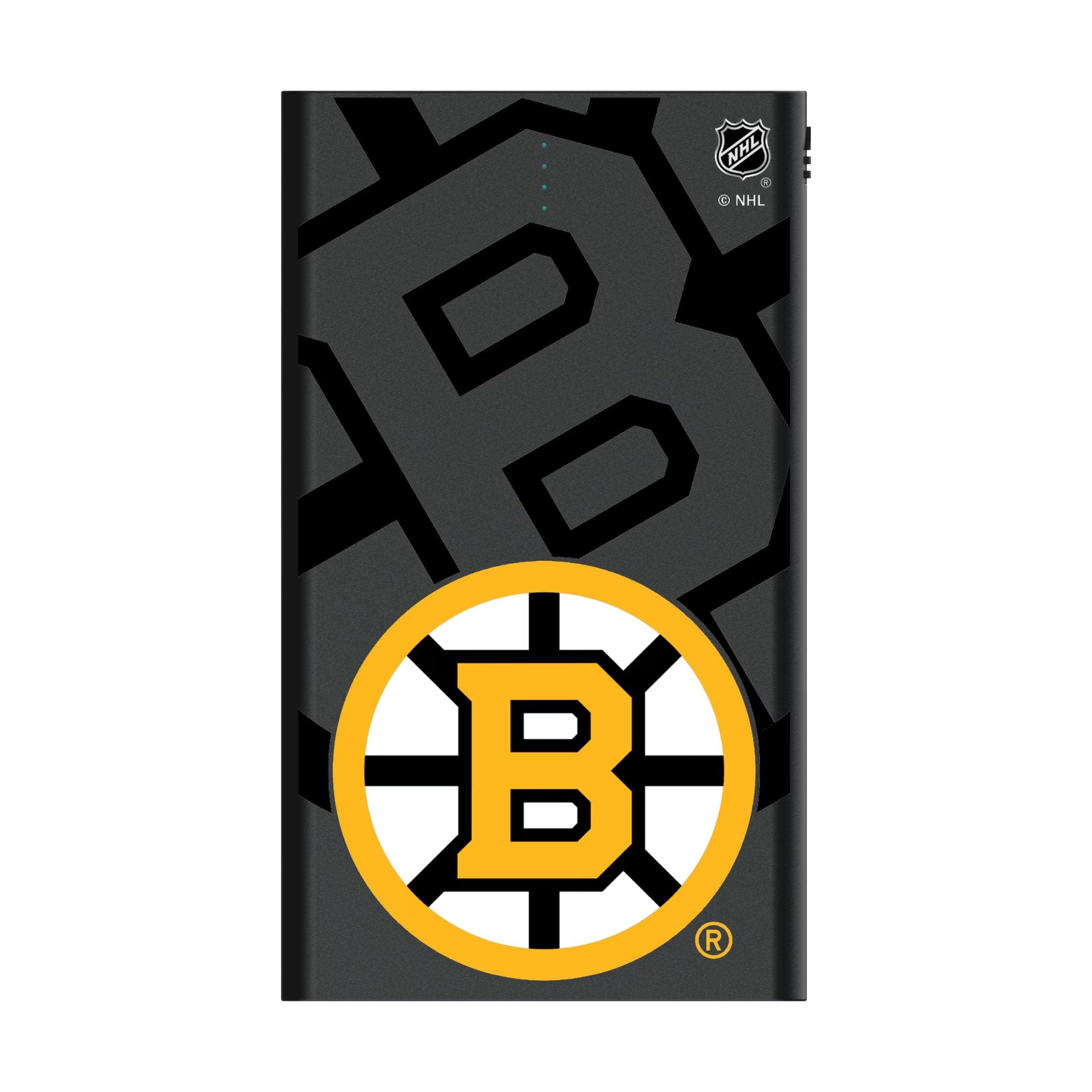 Boston Bruins Monocolor Tilt 5000mAh Flat Powerbank