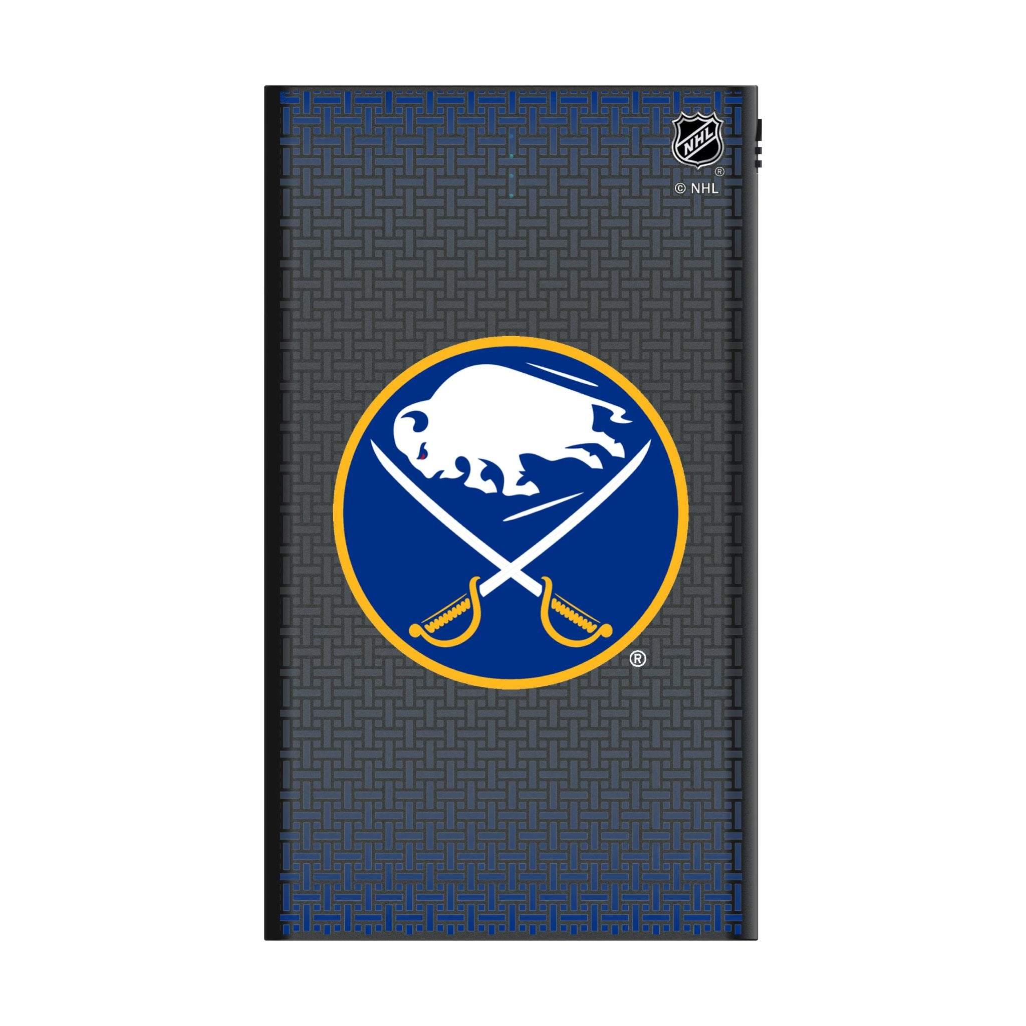 Buffalo Sabres Linen 5000mAh Flat Powerbank