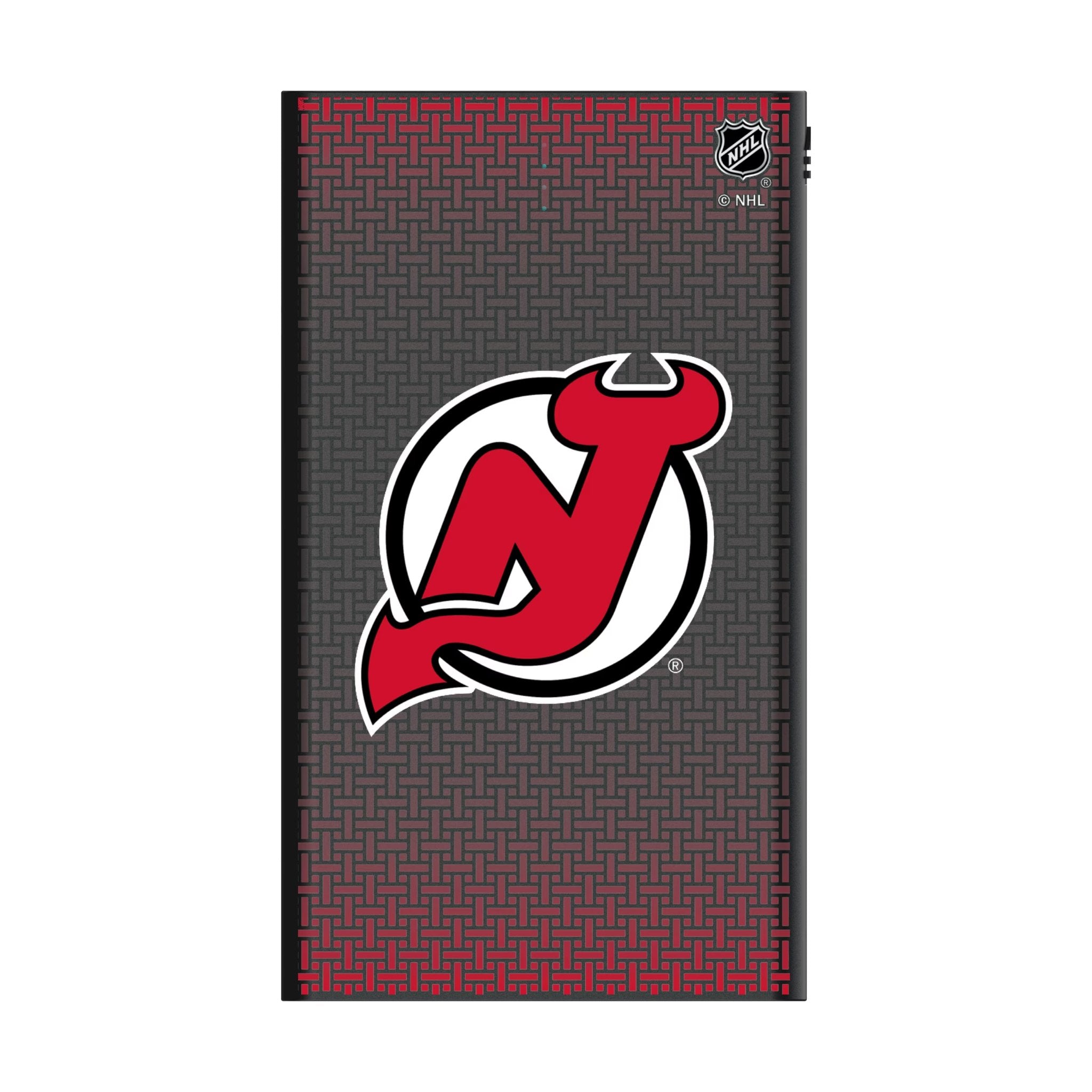 New Jersey Devils Linen 5000mAh Flat Powerbank