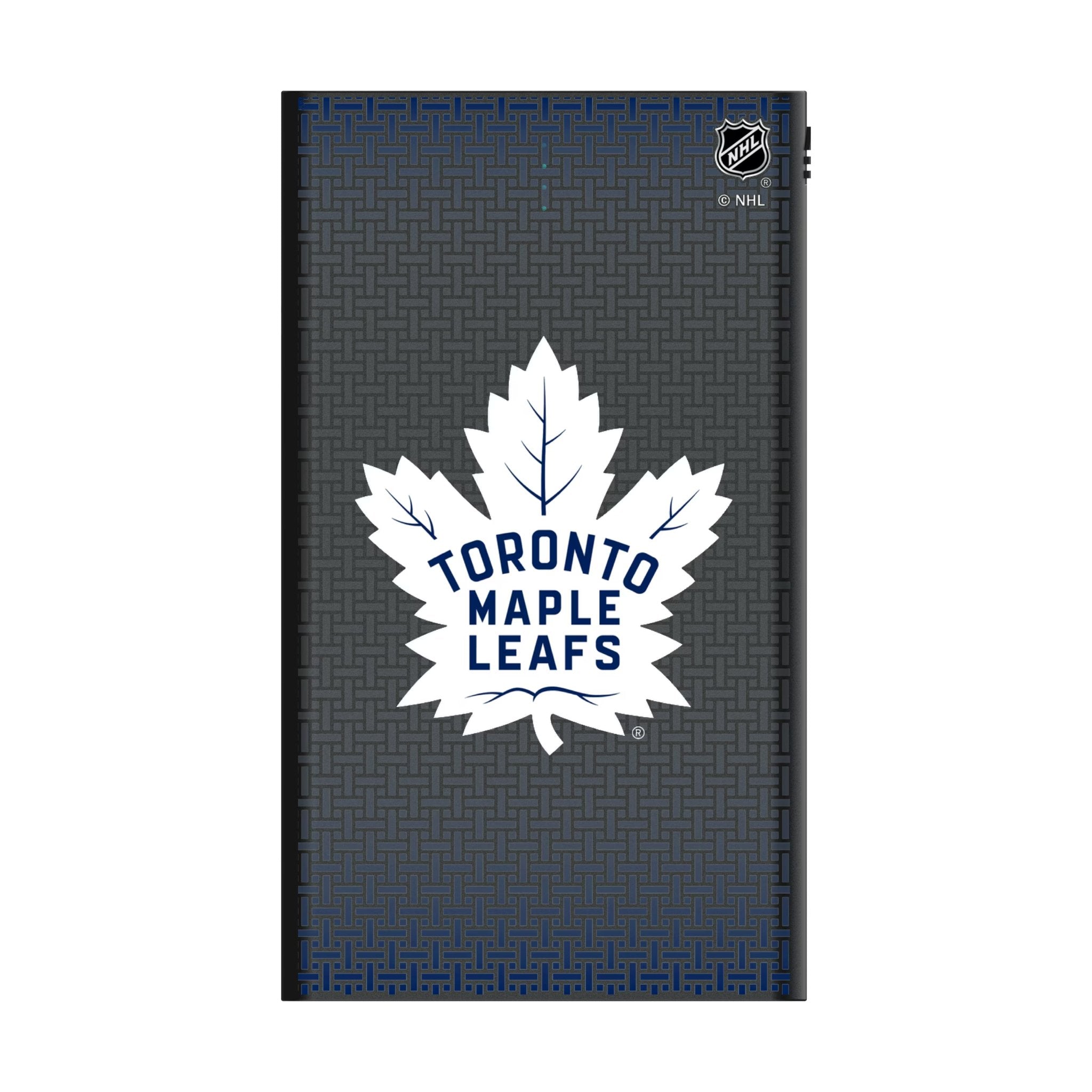 Toronto Maple Leafs Linen 5000mAh Flat Powerbank