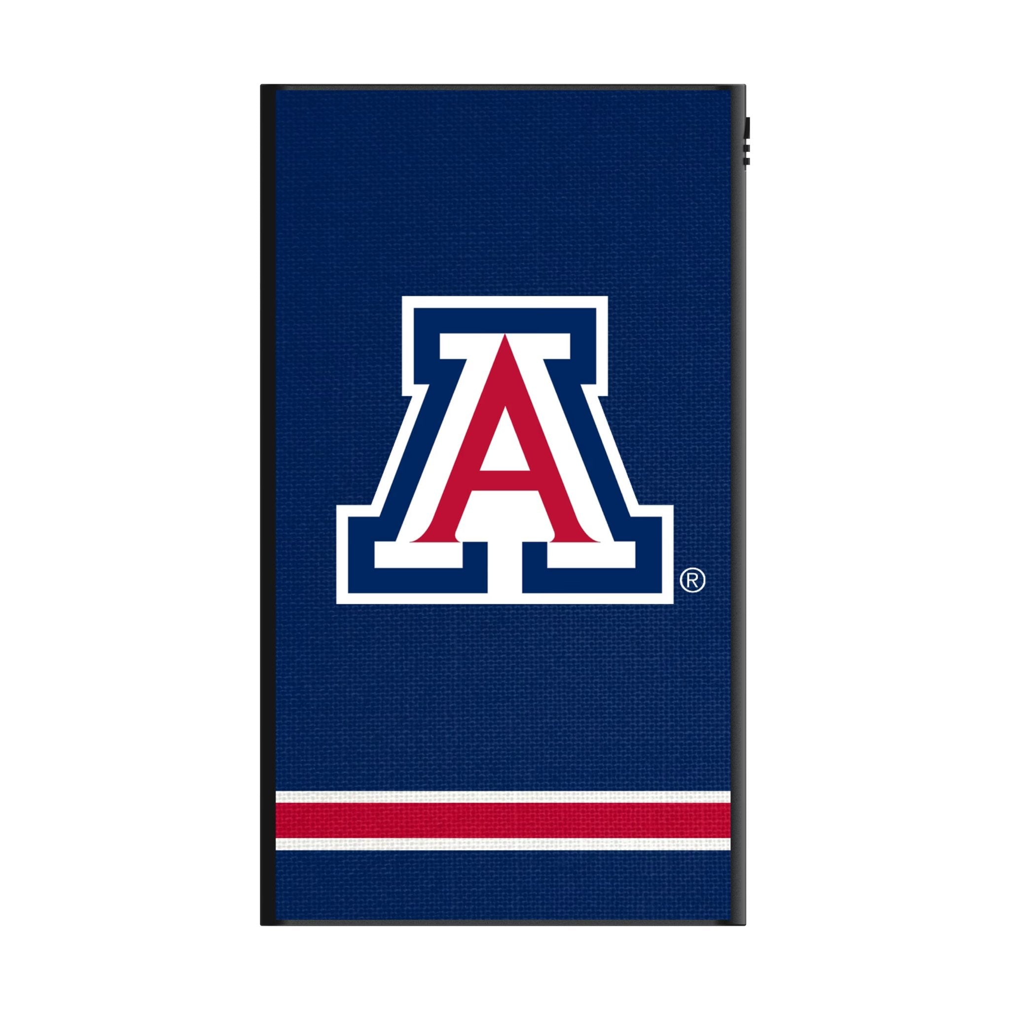 University of Arizona Wildcats Stripe 5000mAh Flat Powerbank 2