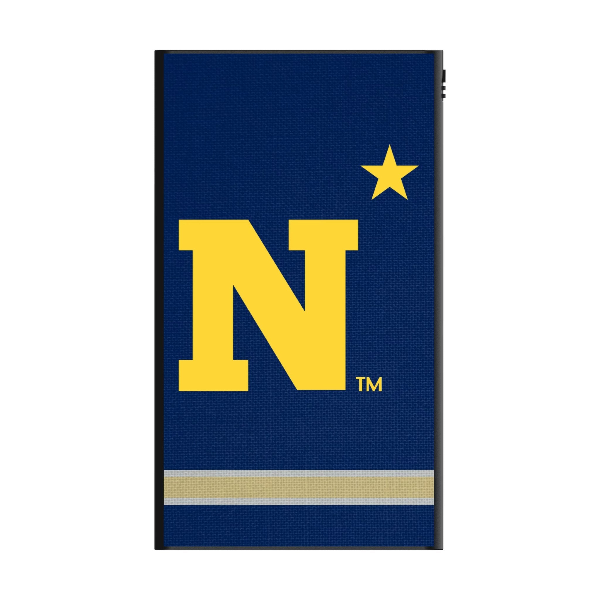 United State Naval Academy Midshipmen Stripe 5000mAh Flat Powerbank 2
