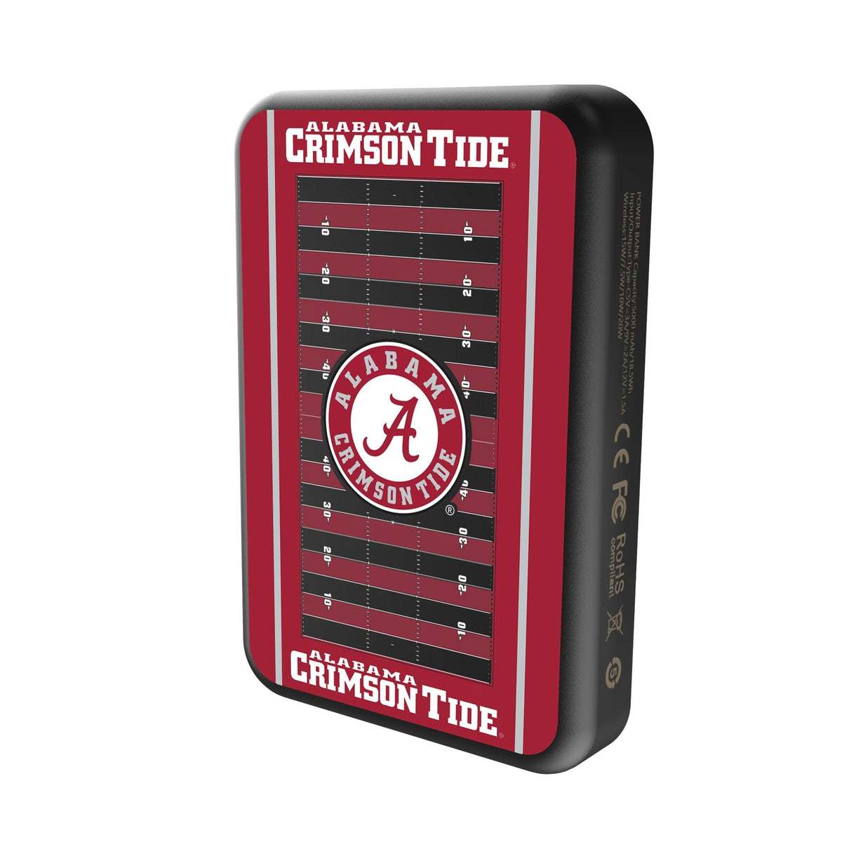 University of Alabama Crimson Tide Field Wireless Mag Power Bank