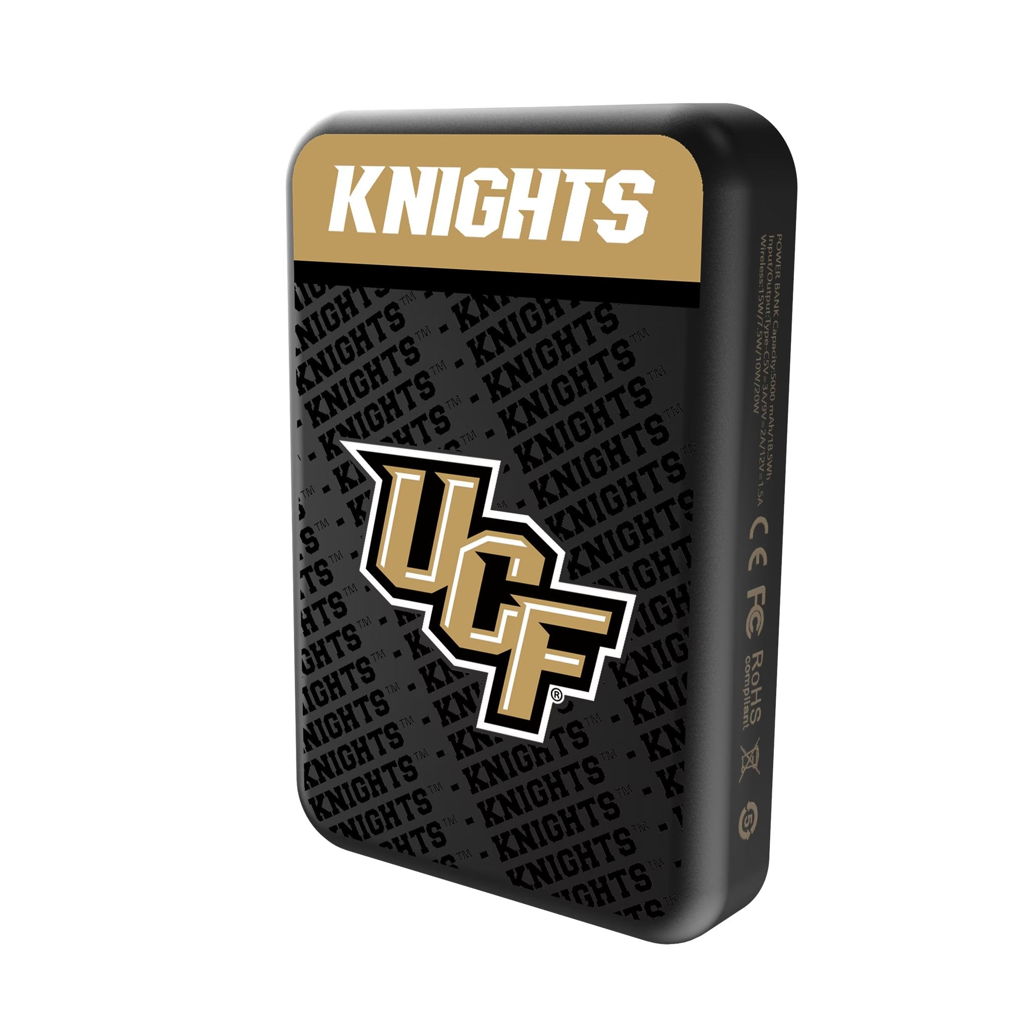 University of Central Florida Golden Knights Endzone Plus Wireless Mag Power Bank 2