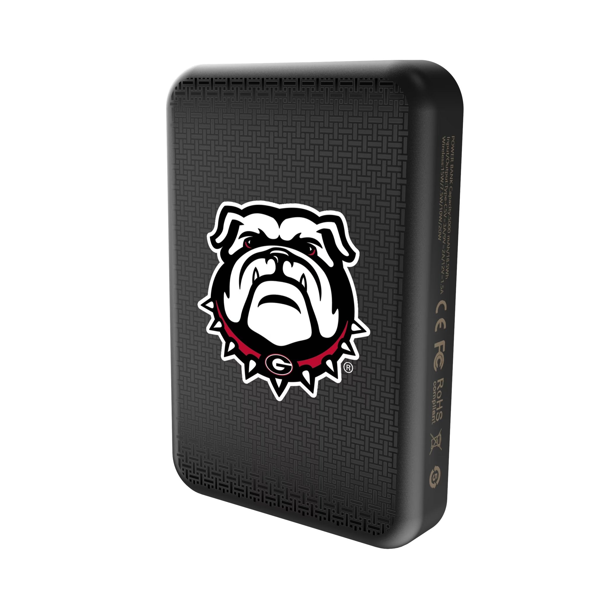 University of Georgia Bulldogs Uga Linen Wireless Mag Power Bank