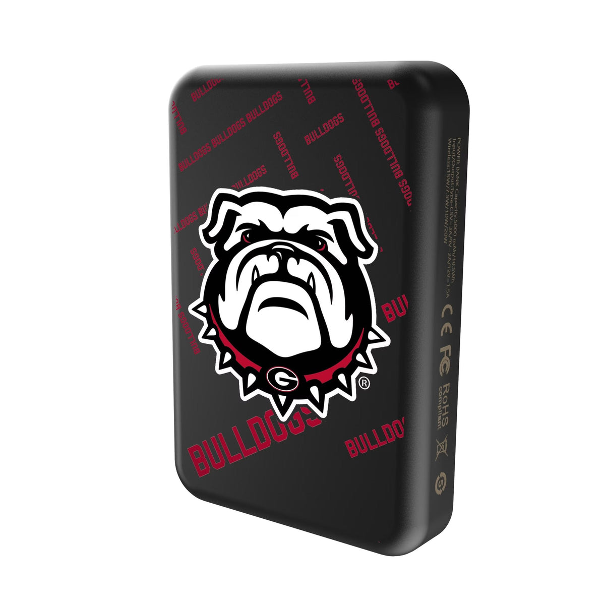 University of Georgia Bulldogs Uga Quadtile Wireless Mag Power Bank 2