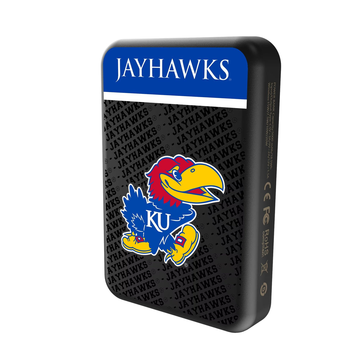 University of Kansas Jayhawks Endzone Plus Wireless Mag Power Bank