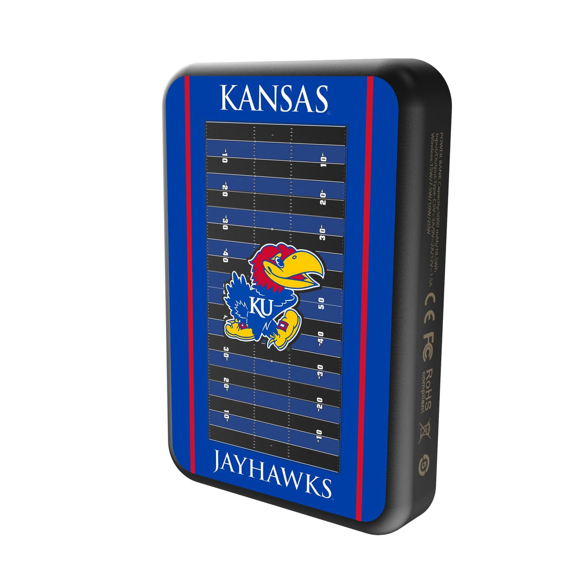 University of Kansas Jayhawks Field Wireless Mag Power Bank
