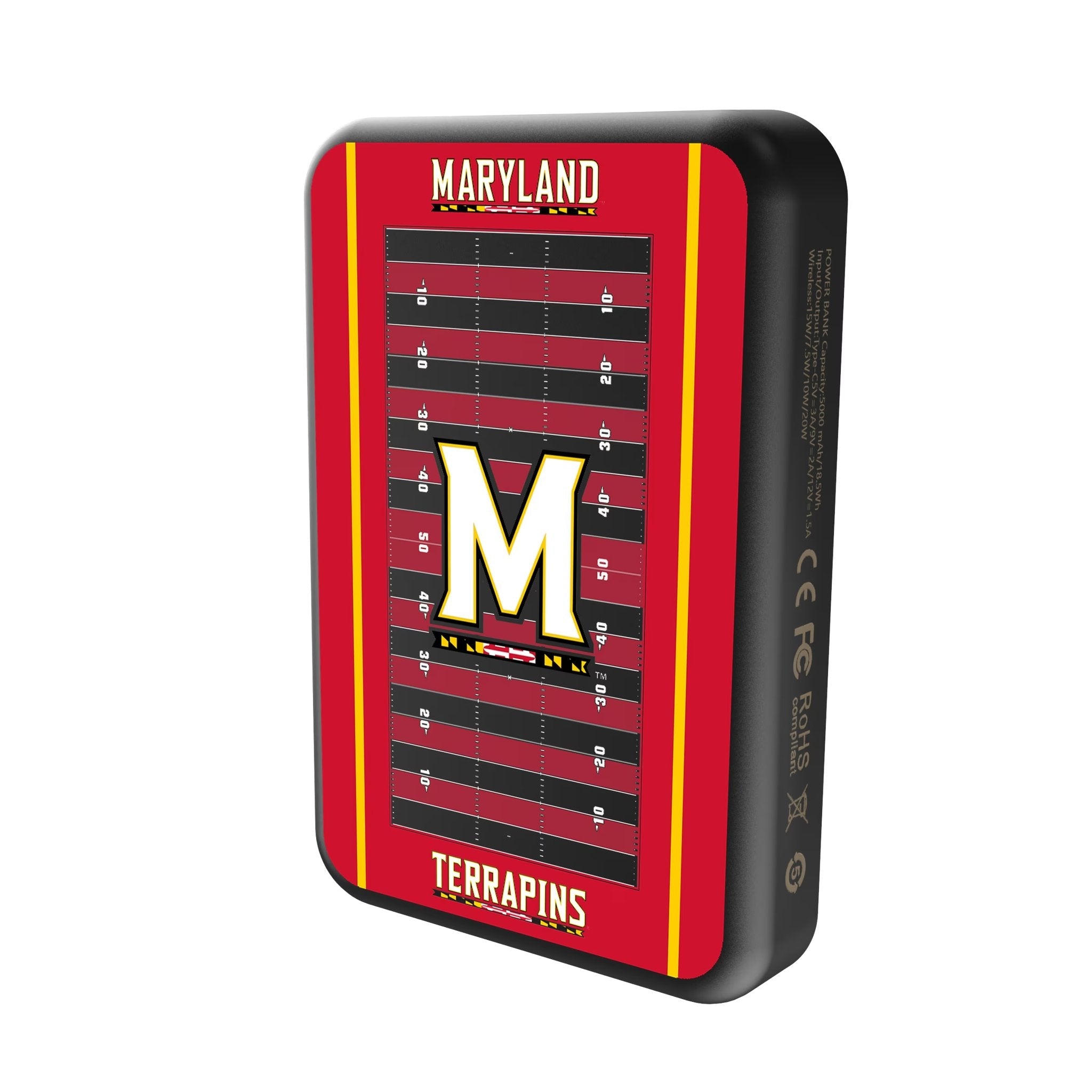 University of Maryland Terrapins Field Wireless Mag Power Bank