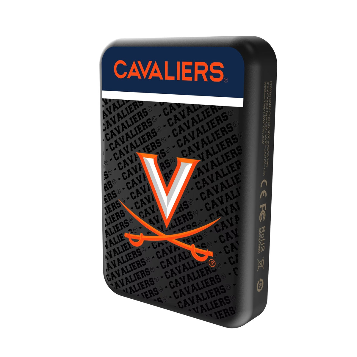 University of Virginia Cavaliers Endzone Plus Wireless Mag Power Bank