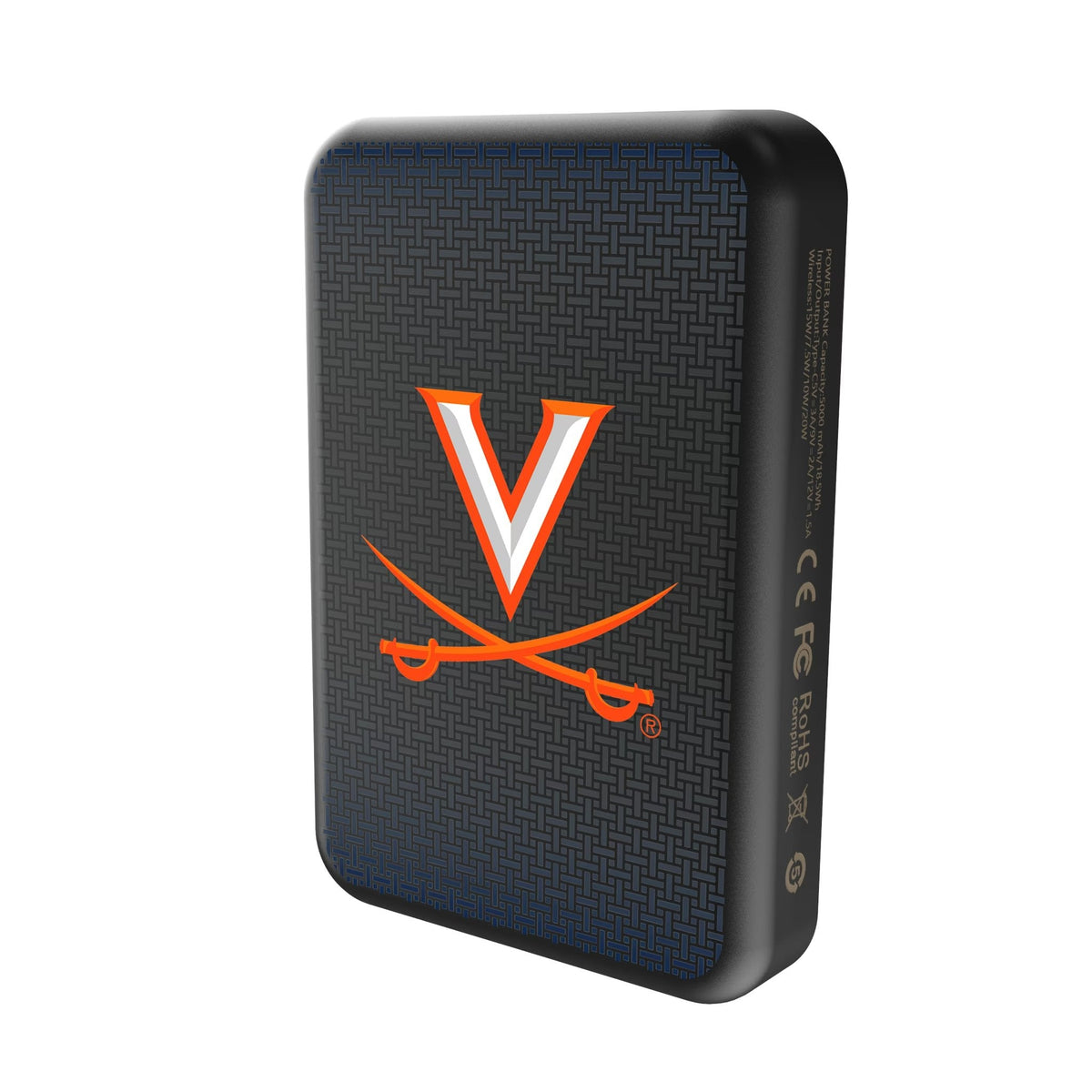 University of Virginia Cavaliers Linen Wireless Mag Power Bank