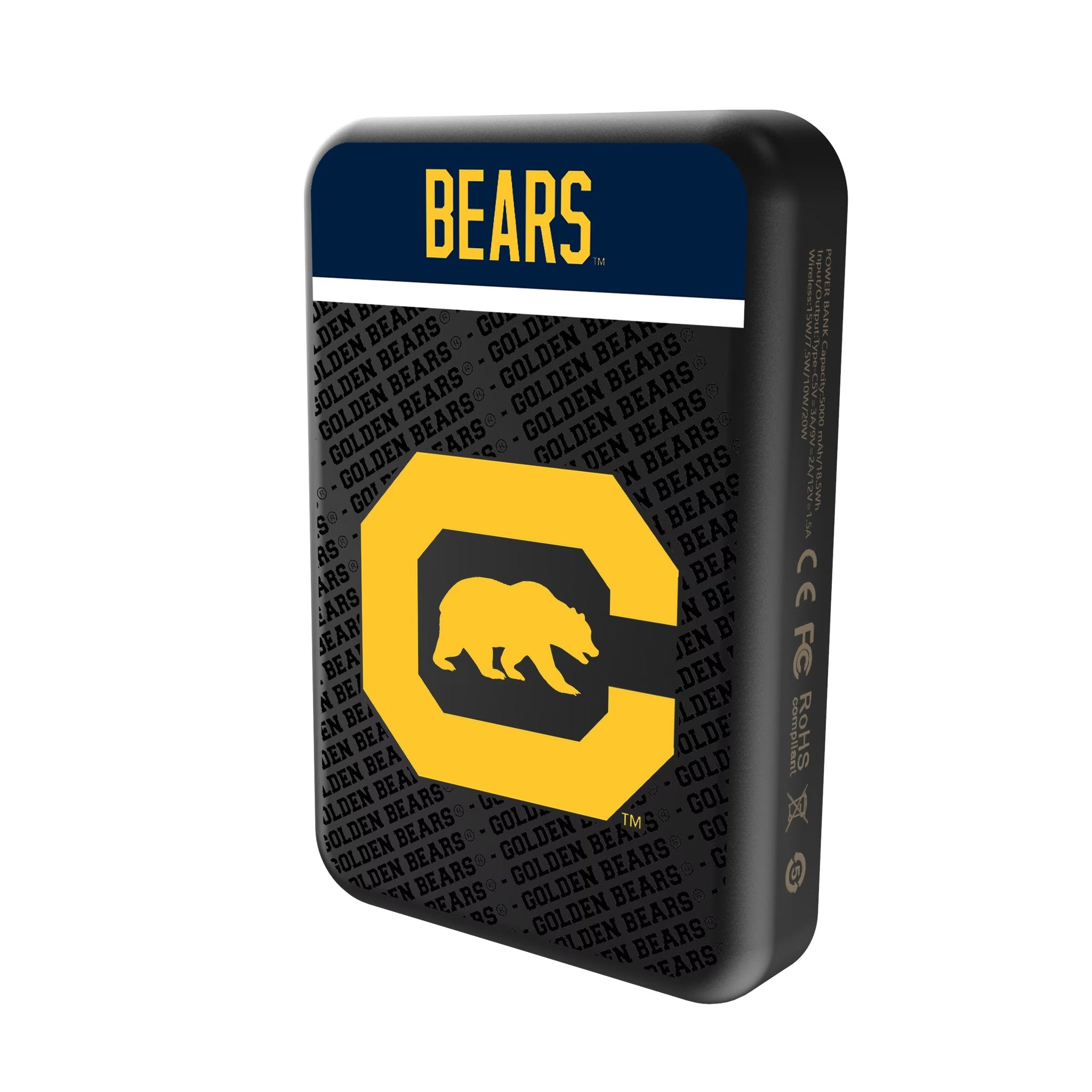 University of California Berkeley Golden Bears Endzone Plus Wireless Mag Power Bank 2