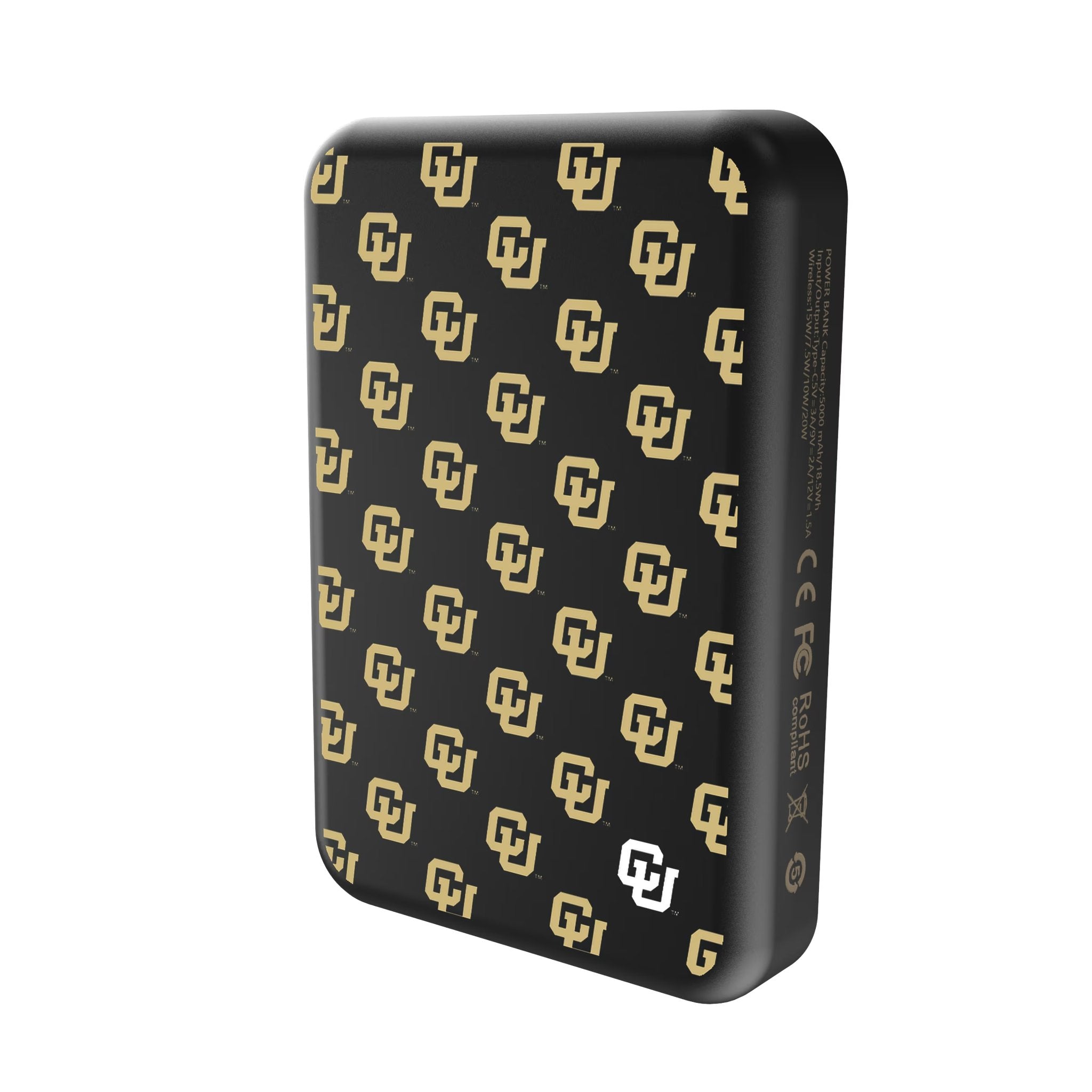 University of Colorado Buffaloes Fashion Pattern Wireless Mag Power Bank 2