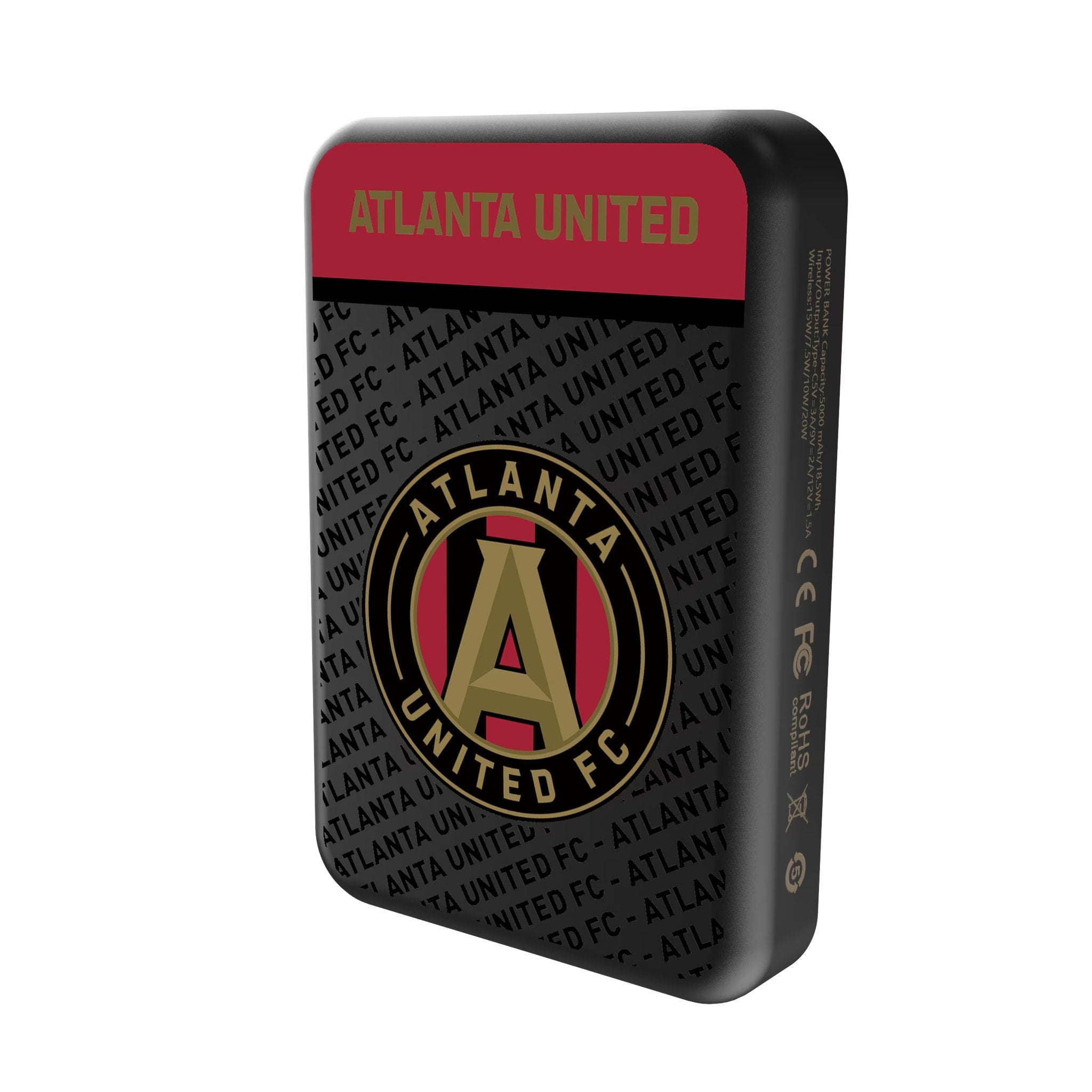 Atlanta United FC Endzone Plus Wireless Mag Power Bank 2