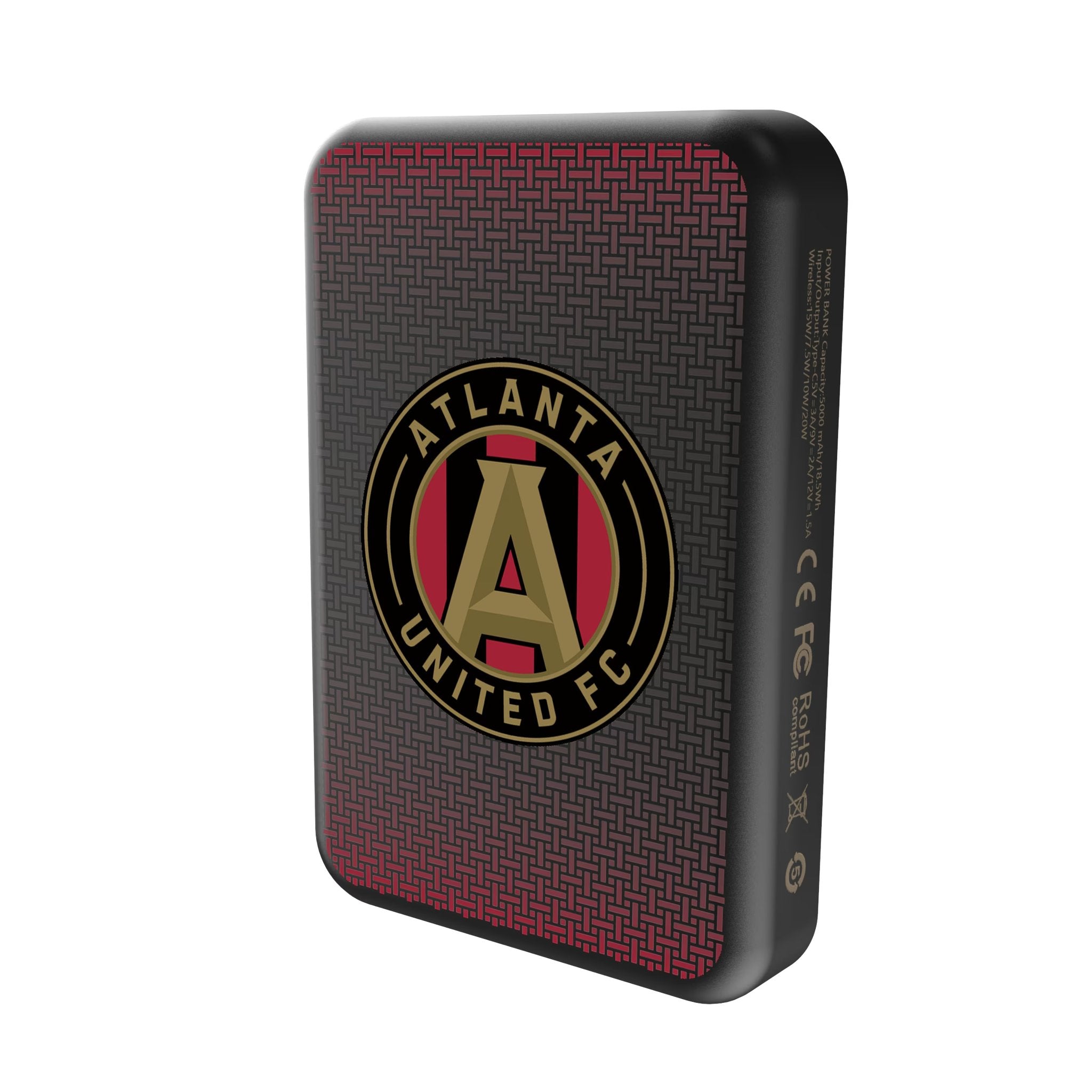 Atlanta United FC Linen Wireless Mag Power Bank