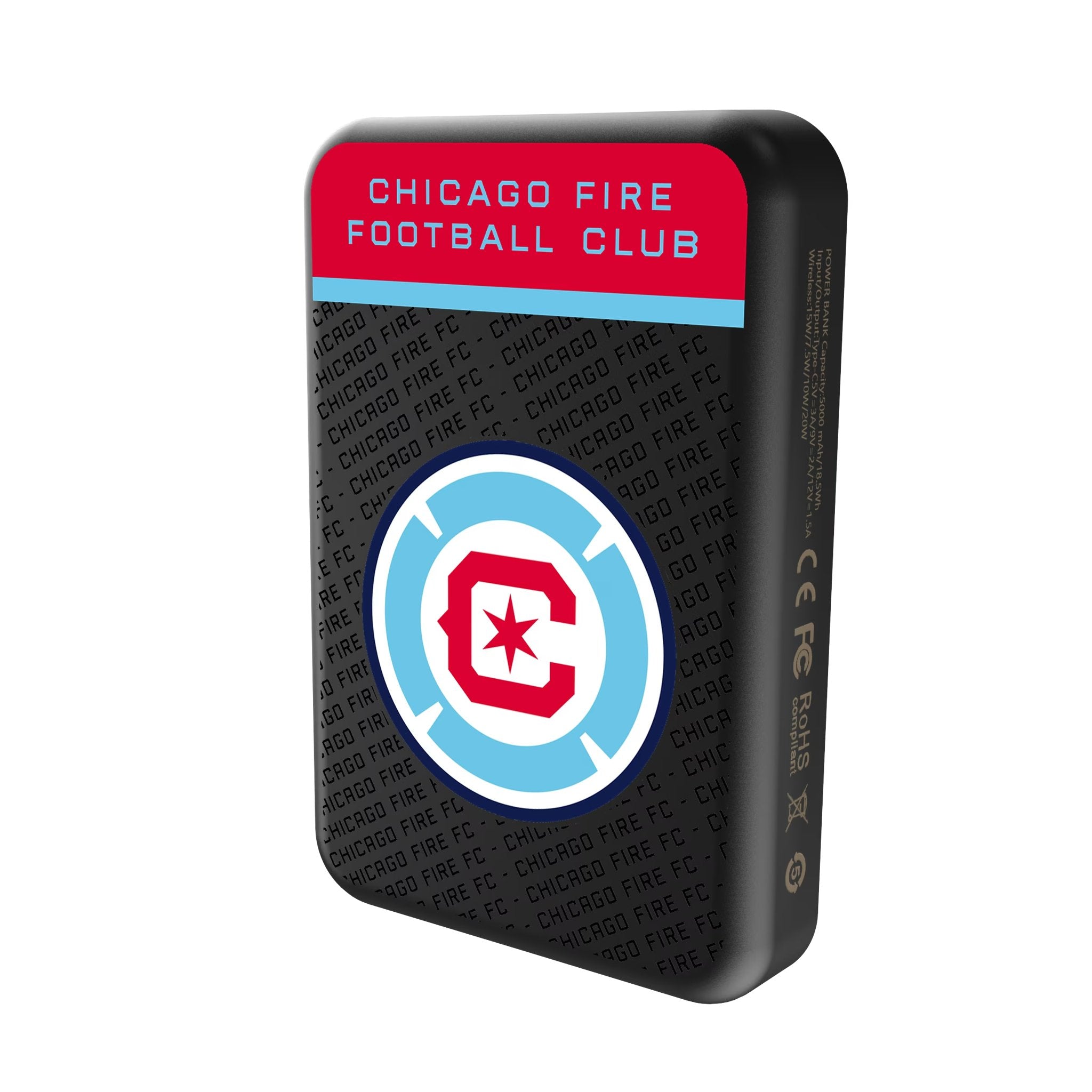Chicago Fire Endzone Plus Wireless Mag Power Bank