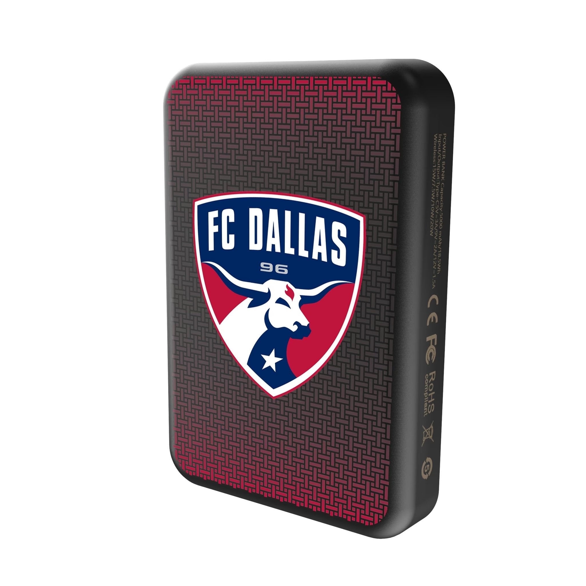 FC Dallas Linen Wireless Mag Power Bank