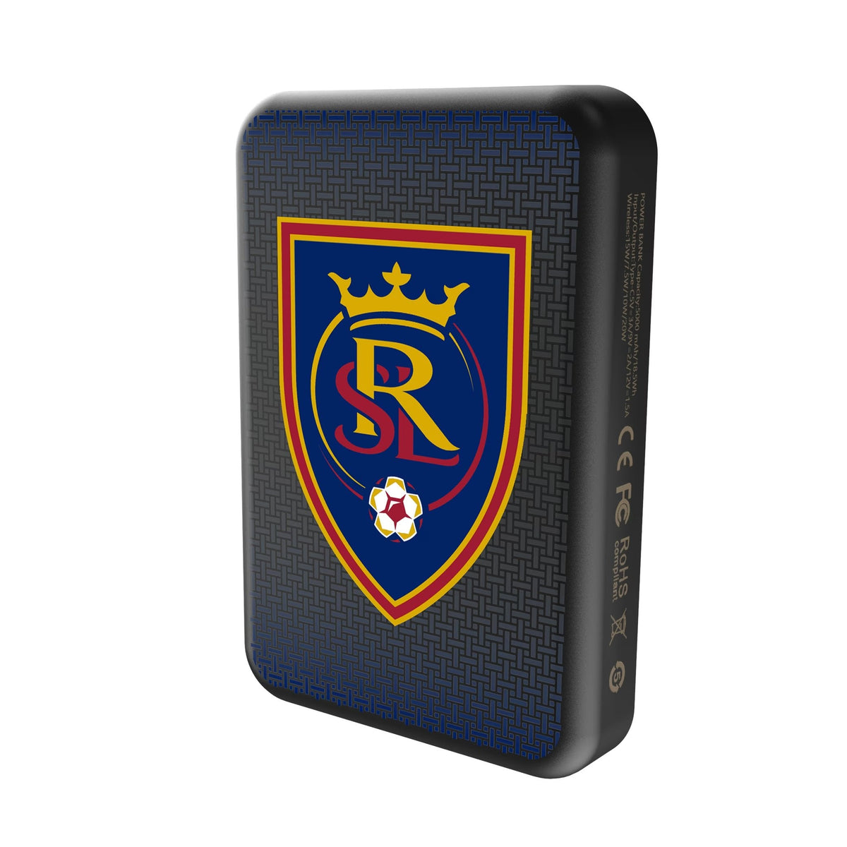 Real Salt Lake Linen Wireless Mag Power Bank 2