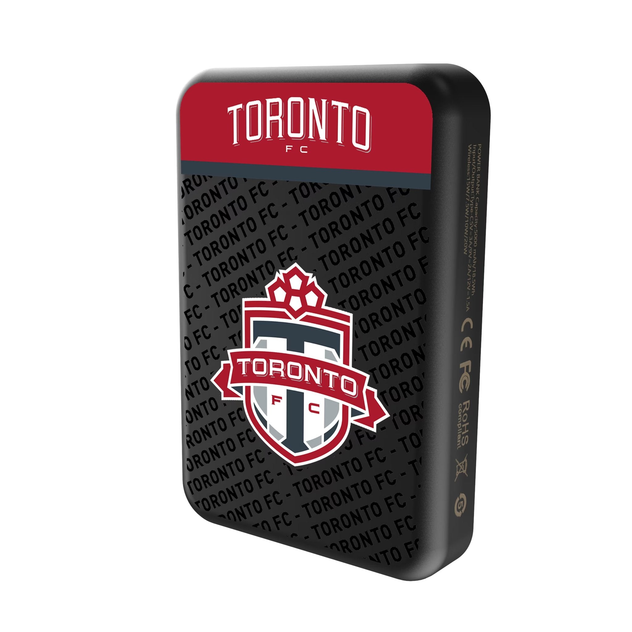 Toronto FC Endzone Plus Wireless Mag Power Bank