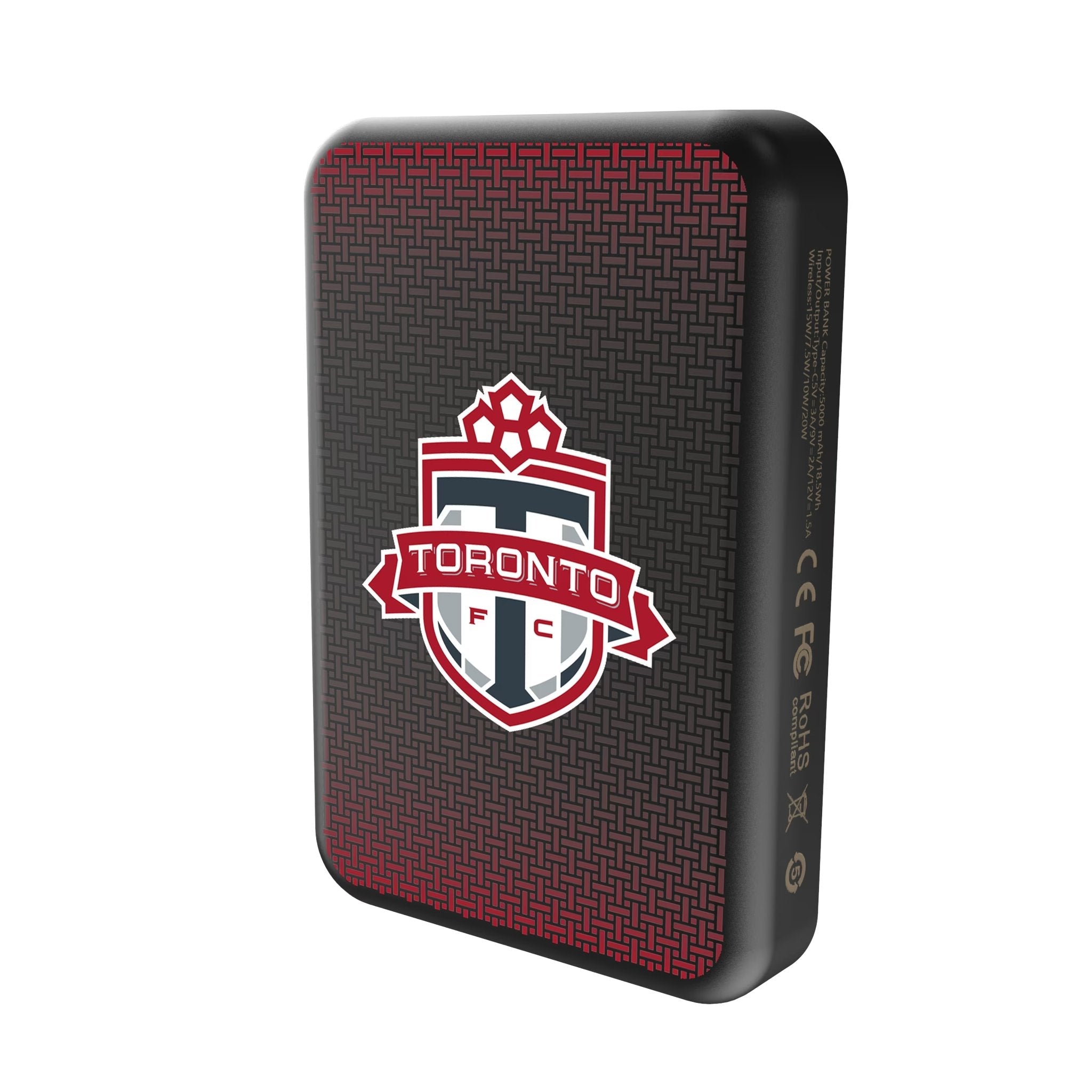 Toronto FC Linen Wireless Mag Power Bank