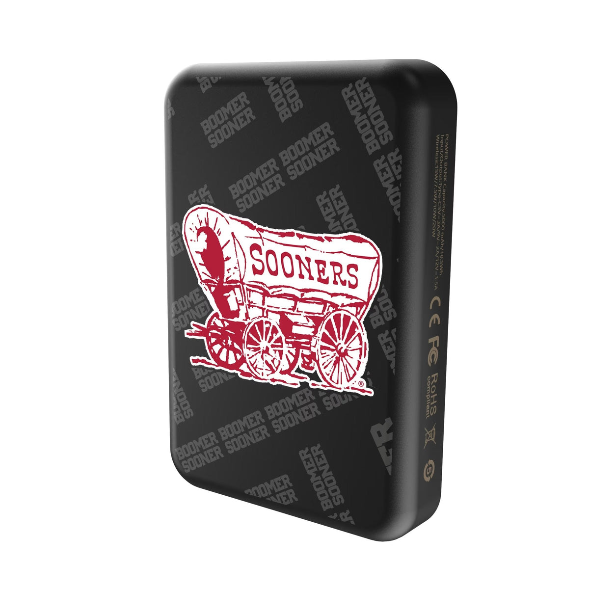 University of Oklahoma Sooners Quadtile Wireless Mag Power Bank