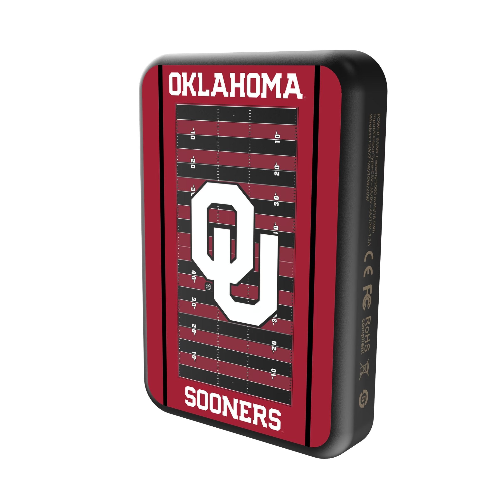 University of Oklahoma Sooners Field Wireless Mag Power Bank