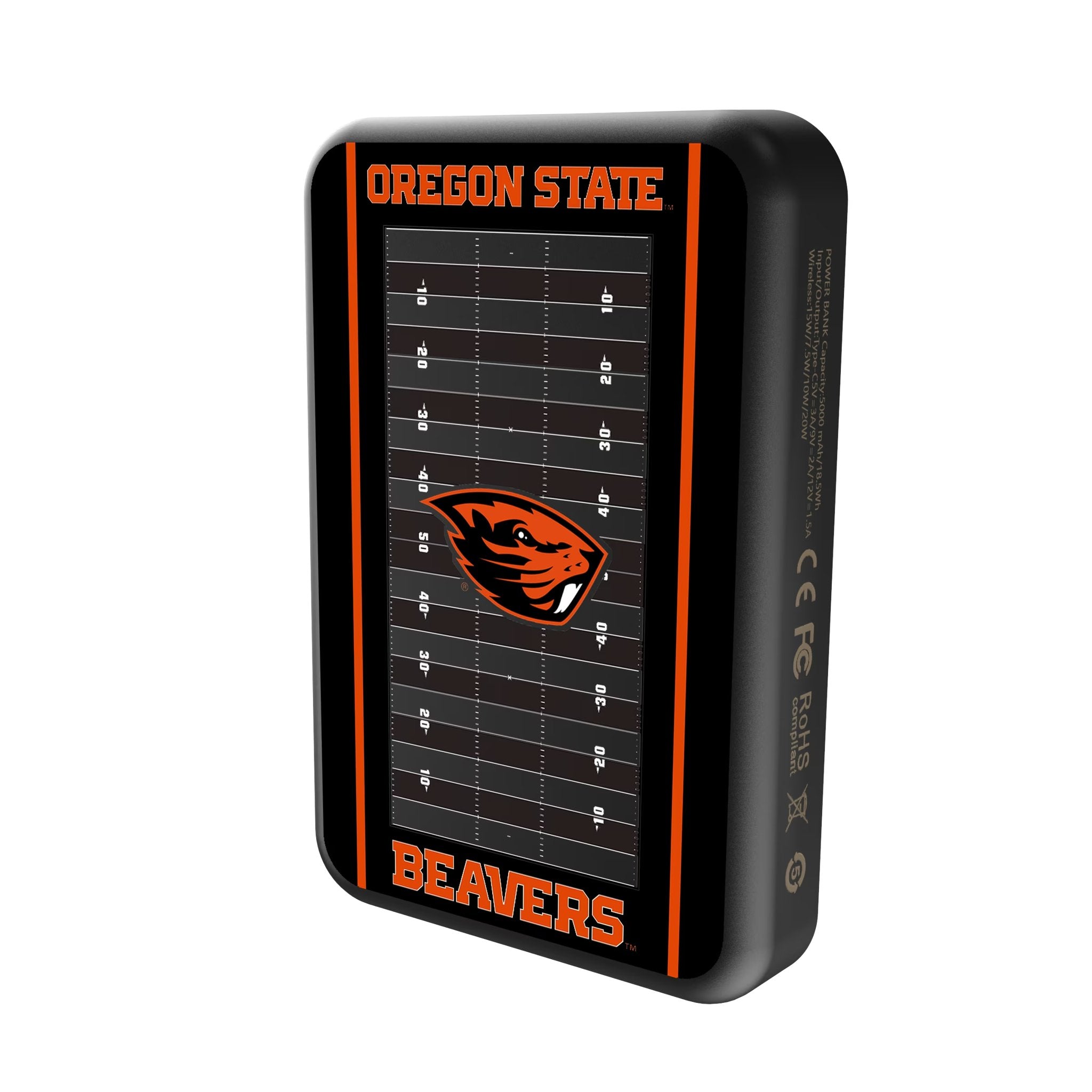 Oregon State University Beavers Field Wireless Mag Power Bank