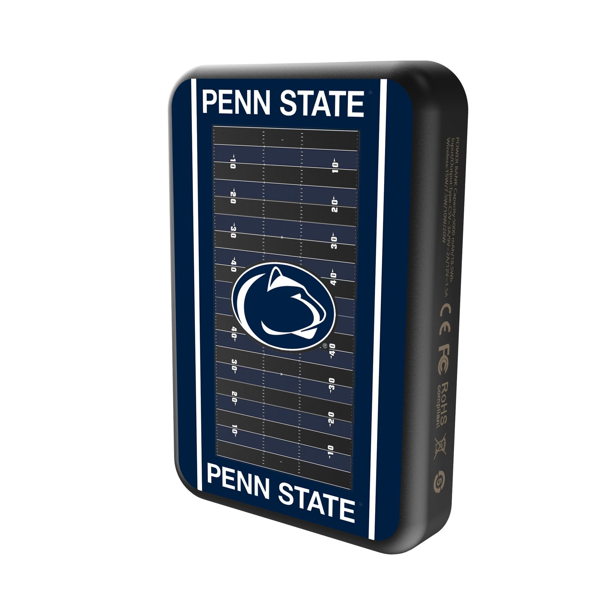 Pennsylvania State University Nittany Lions Field Wireless Mag Power Bank 2