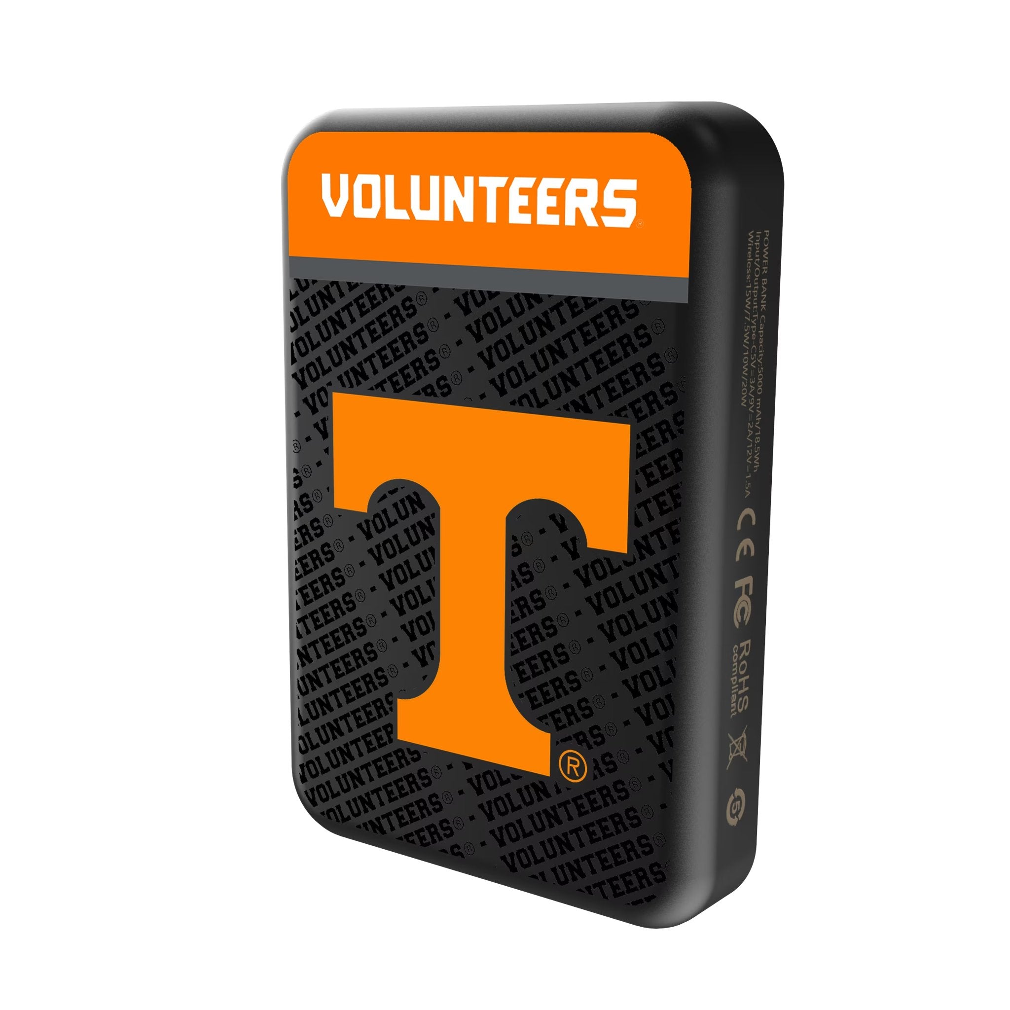 University of Tennessee Volunteers Endzone Plus Wireless Mag Power Bank 2