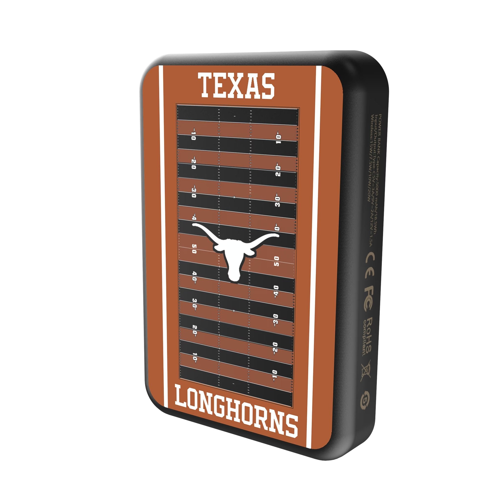 University of Texas Longhorns Field Wireless Mag Power Bank 2