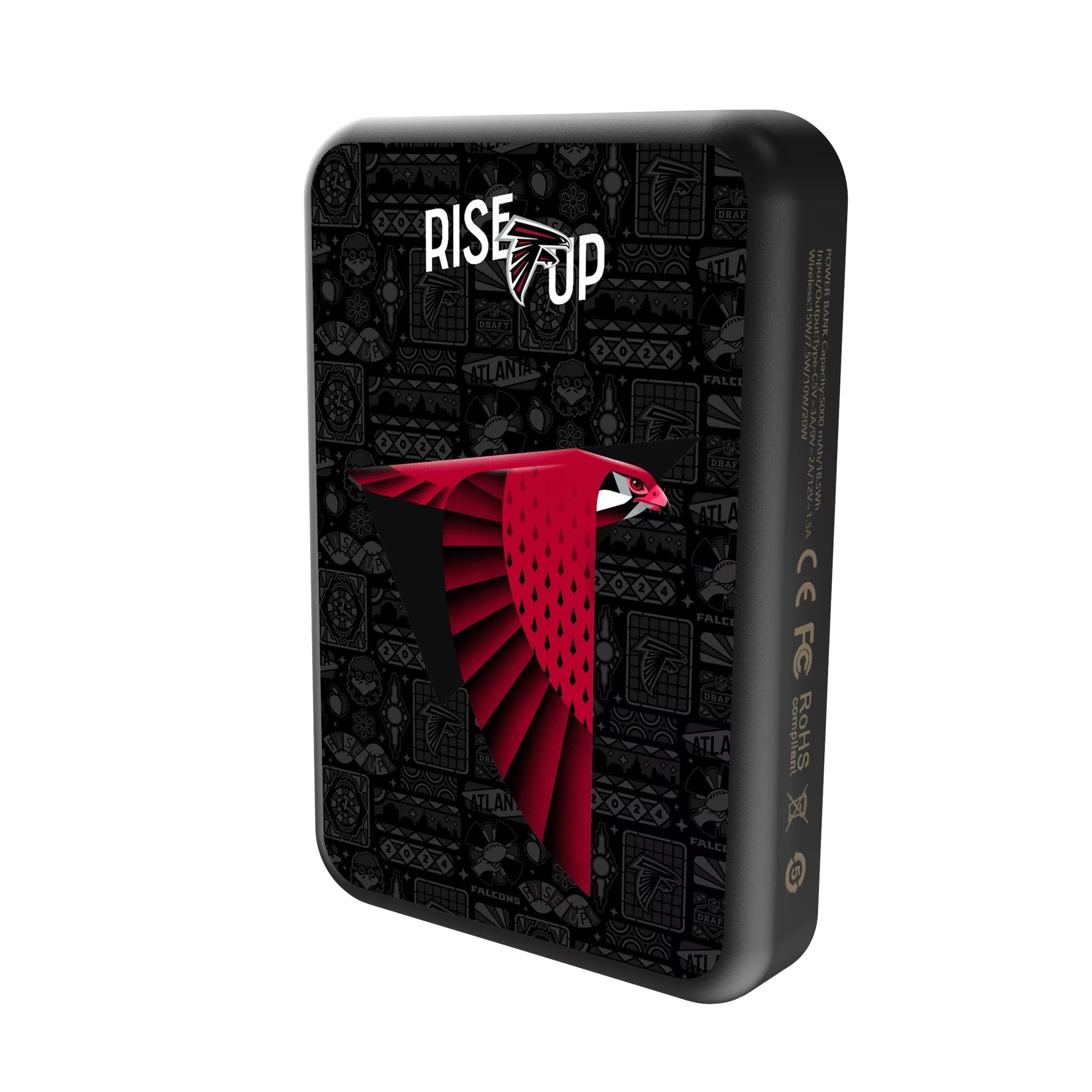 Atlanta Falcons 2024 Edition Wireless Mag Power Bank