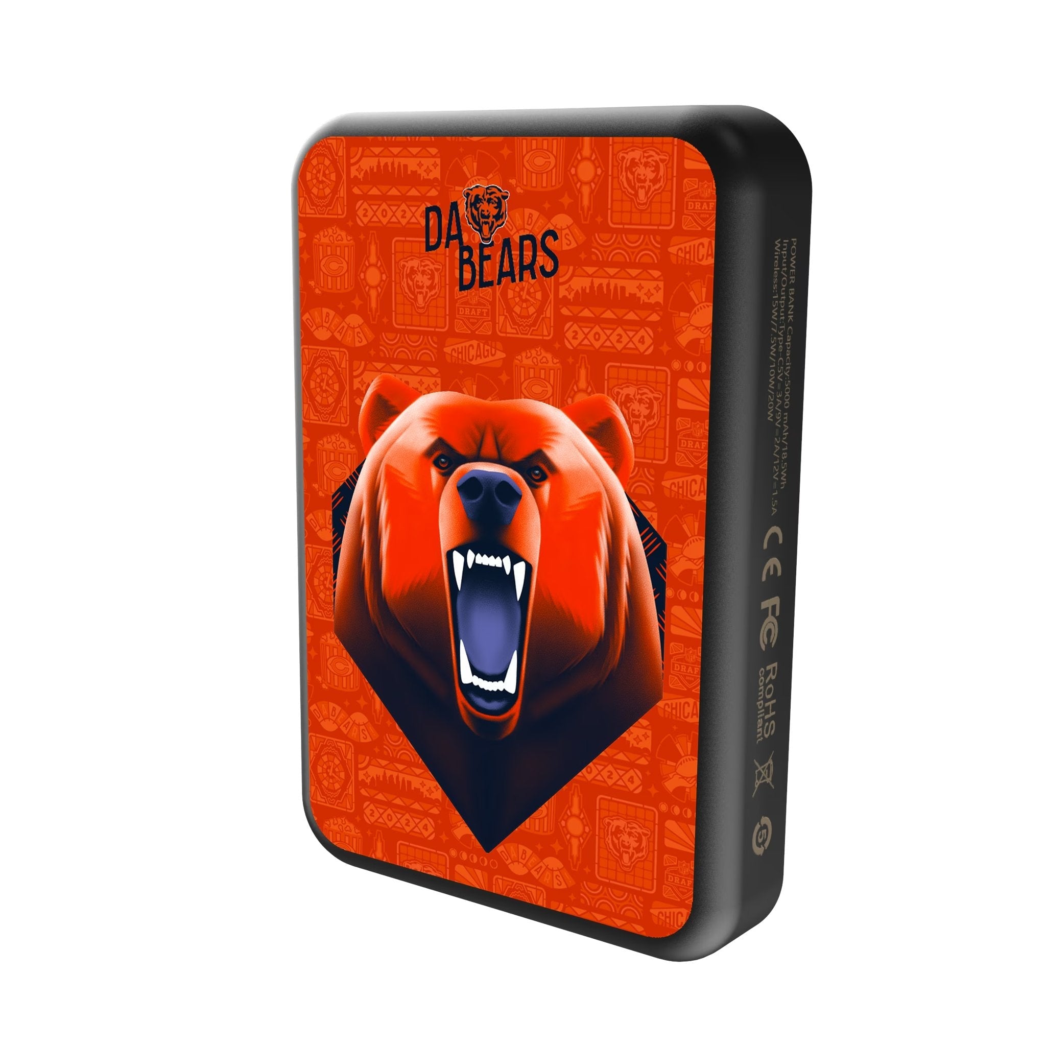 Chicago Bears 2024 Edition Wireless Mag Power Bank 2